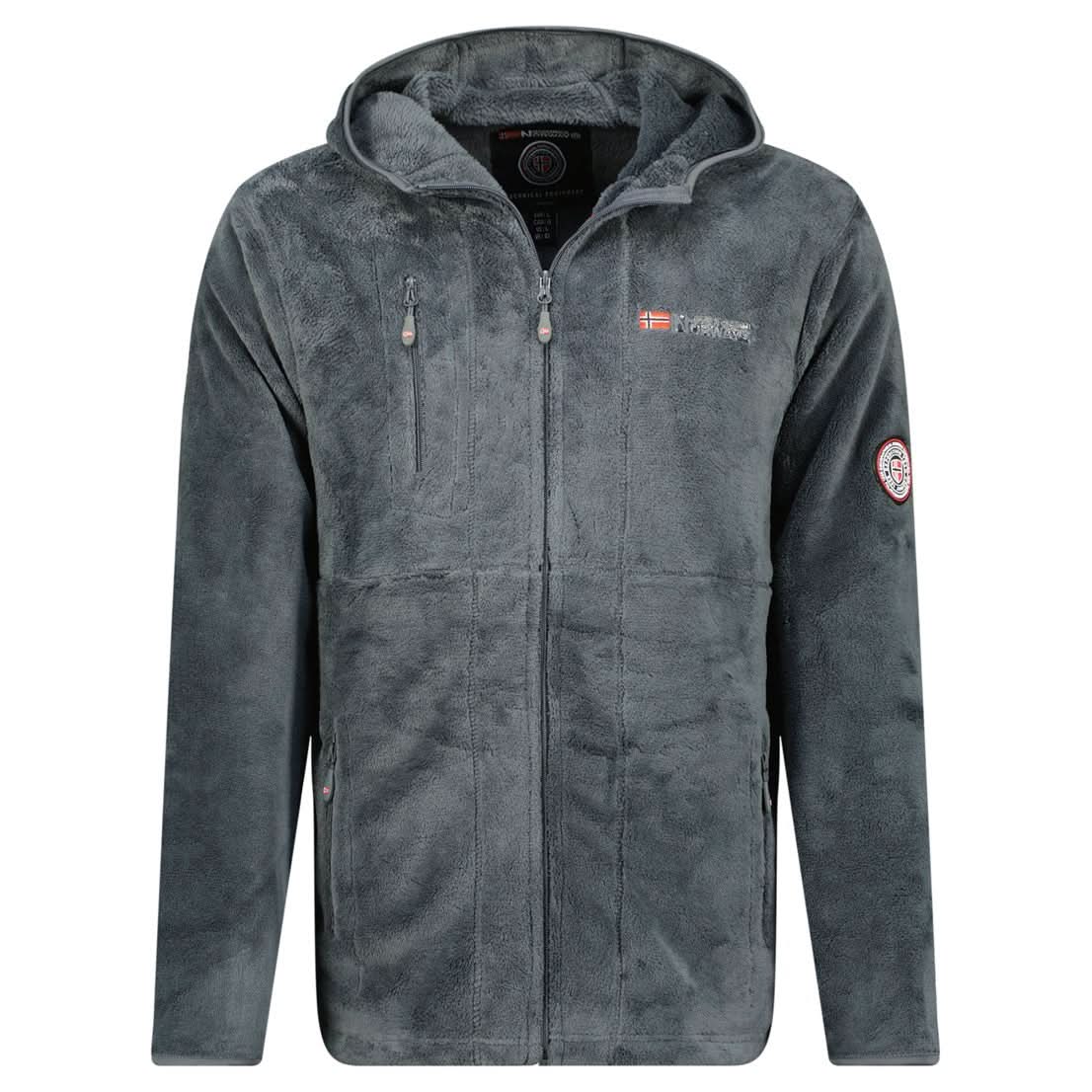 Geographical Norway UPLOAD Hood Mann - Fleece mit Reißverschluss - Geographical Norway UPLOAD_MEN_HOOD_TAUPE_S_SDB-UPLOAD_MEN_HOOD_NOIR_S_SDB-UPLOAD_MEN_HOOD_MARINE_S_SDB-UPLOAD_MEN_HOOD_TAUPE_M_SDB-.UPLOAD_MEN_HOOD_SCHWARZ_M_SDB-UPLOAD_MEN_HOOD_MARINE_M_SDB-UPLOAD_MEN_HOOD_GRAU_FONCE_M_SDB-UPLOAD_MEN_HOOD_TAUPE_L_SDB-UPLOAD_MEN_HOOD_SCHWARZ_L_SDB-UPLOAD_MEN_HOOD_MARINE_L_SDB