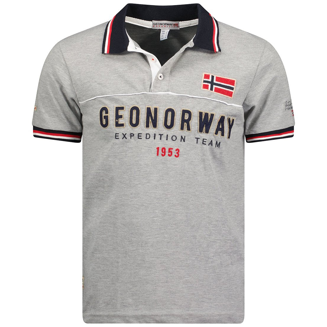 Geographical Norway Kerato Homme - Polo manches courtes col boutonné - Geographical Norway KERATO_MEN_GRIS_CLAIR_S_SDB-KERATO_MEN_NOIR_S_SDB-KERATO_MEN_GRIS_CLAIR_M_SDB-KERATO_MEN_ROUGE_M_SDB-KERATO_MEN_NOIR_M_SDB-KERATO_MEN_MARINE_M_SDB-KERATO_MEN_GRIS_CLAIR_L_SDB-KERATO_MEN_ROUGE_L_SDB-KERATO_MEN_NOIR_L_SDB-KERATO_MEN_MARINE_L_SDB