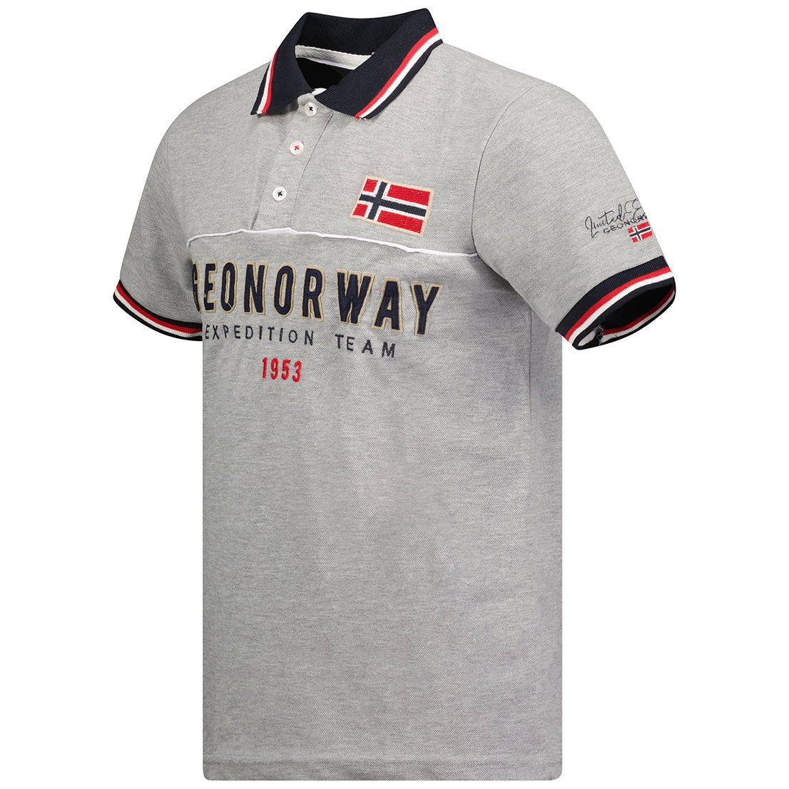 Geographical Norway Kerato Homme - Polo manches courtes col boutonné - Geographical Norway KERATO_MEN_GRIS_CLAIR_S_SDB-KERATO_MEN_NOIR_S_SDB-KERATO_MEN_GRIS_CLAIR_M_SDB-KERATO_MEN_ROUGE_M_SDB-KERATO_MEN_NOIR_M_SDB-KERATO_MEN_MARINE_M_SDB-KERATO_MEN_GRIS_CLAIR_L_SDB-KERATO_MEN_ROUGE_L_SDB-KERATO_MEN_NOIR_L_SDB-KERATO_MEN_MARINE_L_SDB