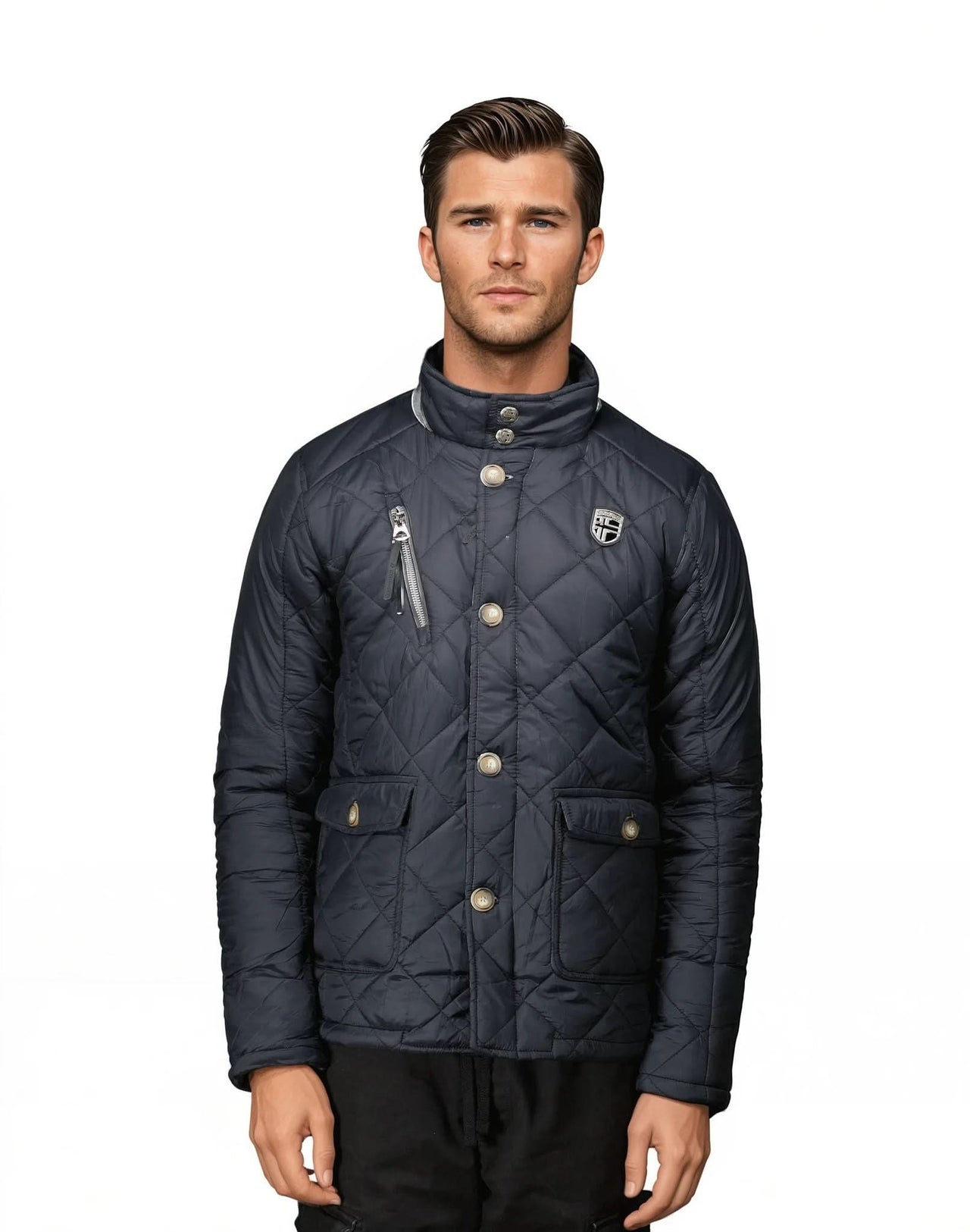 Geographical Norway Cargue Homme - Jacket without hood - Geographical Norway CARGUE_MEN_KAKI_S_SDB-CARGUE_MEN_MARINE_S_SDB-CARGUE_MEN_KAKI_M_SDB-CARGUE_MEN_MARINE_M_SDB-CARGUE_MEN_KAKI_L_SDB-CARGUE_MEN_MARINE_L_SDB-CARGUE_MEN_KAKI_XL_SDB-CARGUE_MEN_MARINE_XL_SDB-CARGUE_MEN_MARINE_XXL_SDB-CARGUE_MEN_MARINE_3XL_SDB
