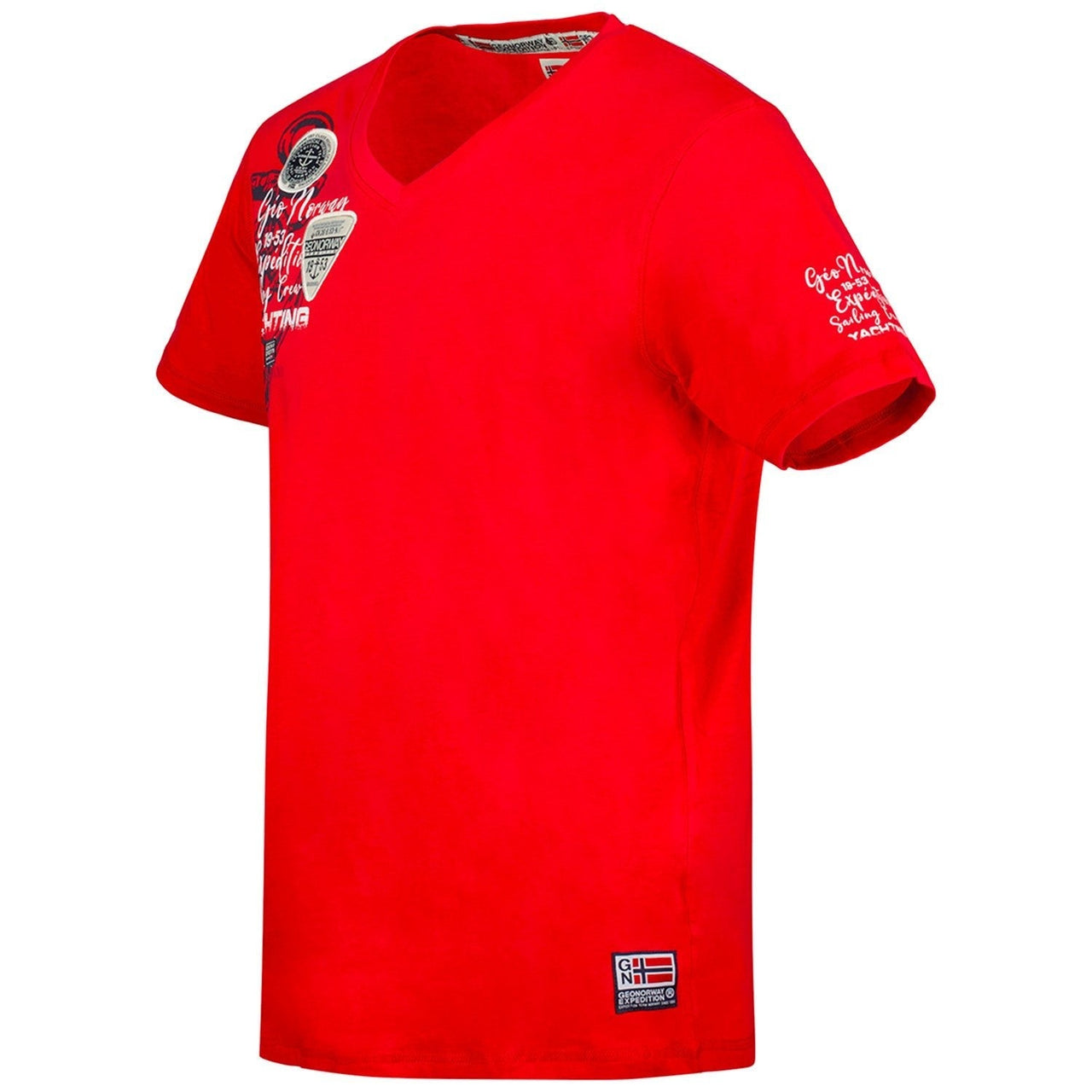 Geographical Norway Jademora Homme - T-shirt col V à manches courtes - Geographical Norway JADEMORA_MEN_MARINE_M_SDB-JADEMORA_MEN_BLANC_M_SDB-JADEMORA_MEN_MARINE_L_SDB-JADEMORA_MEN_BLANC_L_SDB-JADEMORA_MEN_MARINE_XL_SDB-JADEMORA_MEN_BLANC_XL_SDB-JADEMORA_MEN_MARINE_XXL_SDB-JADEMORA_MEN_BLANC_XXL_SDB-JADEMORA_MEN_BLANC_3XL_SDB-JADEMORA_MEN_GRIS_CLAIR_M_SDB