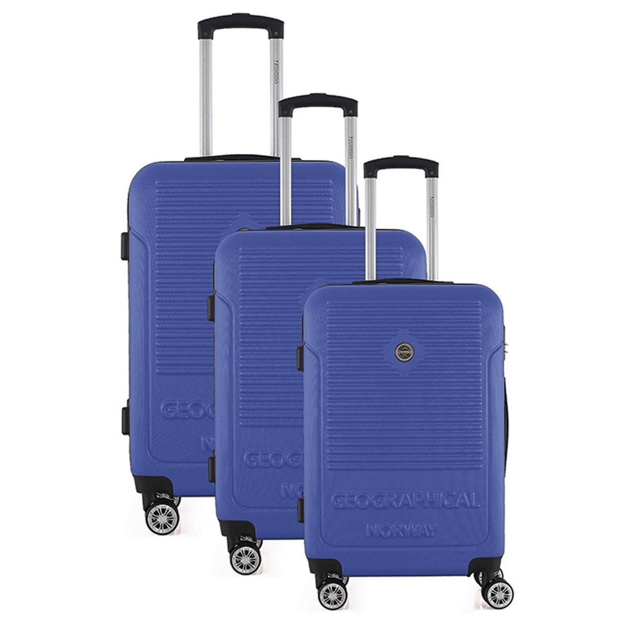 Geographical Norway SANDIEGO - Set von 3 Hartschalenkoffern (20/24/28