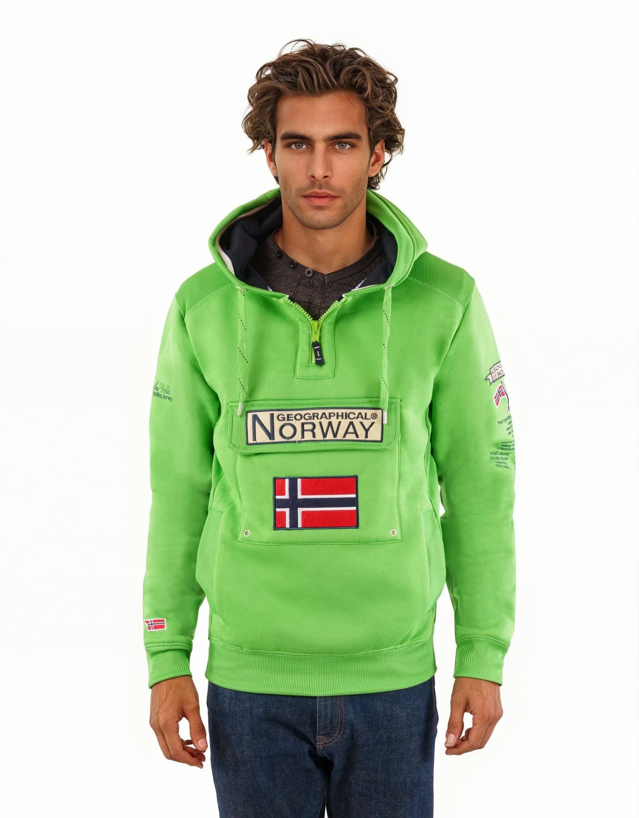 Geographical Norway Geographical Norway Gymclass Fluo Hombre - Sudadera con capucha - Geographical Norway GYMCLASS_MEN_VERT_FLUO_S_SDB-GYMCLASS_MEN_JAUNE_FLUO_S_SDB-GYMCLASS_MEN_ORANGE_FLUO_S_S_SDB-GYMCLASS_MEN_VERT_FLUO_M_SDB-GYMCLASS_MEN_YELLOW_FLUO_M_SDB-GYMCLASS_MEN_ORANGE_FLUO_M_SDB-GYMCLASS_MEN_GREEN_FLUO_L_SDB-GYMCLASS_MEN_YELLOW_FLUO_L_SDB-GYMCLASS_MEN_ORANGE_FLUO_L_SDB-GYMCLASS_MEN_GREEN_FLUO_XL_SDB