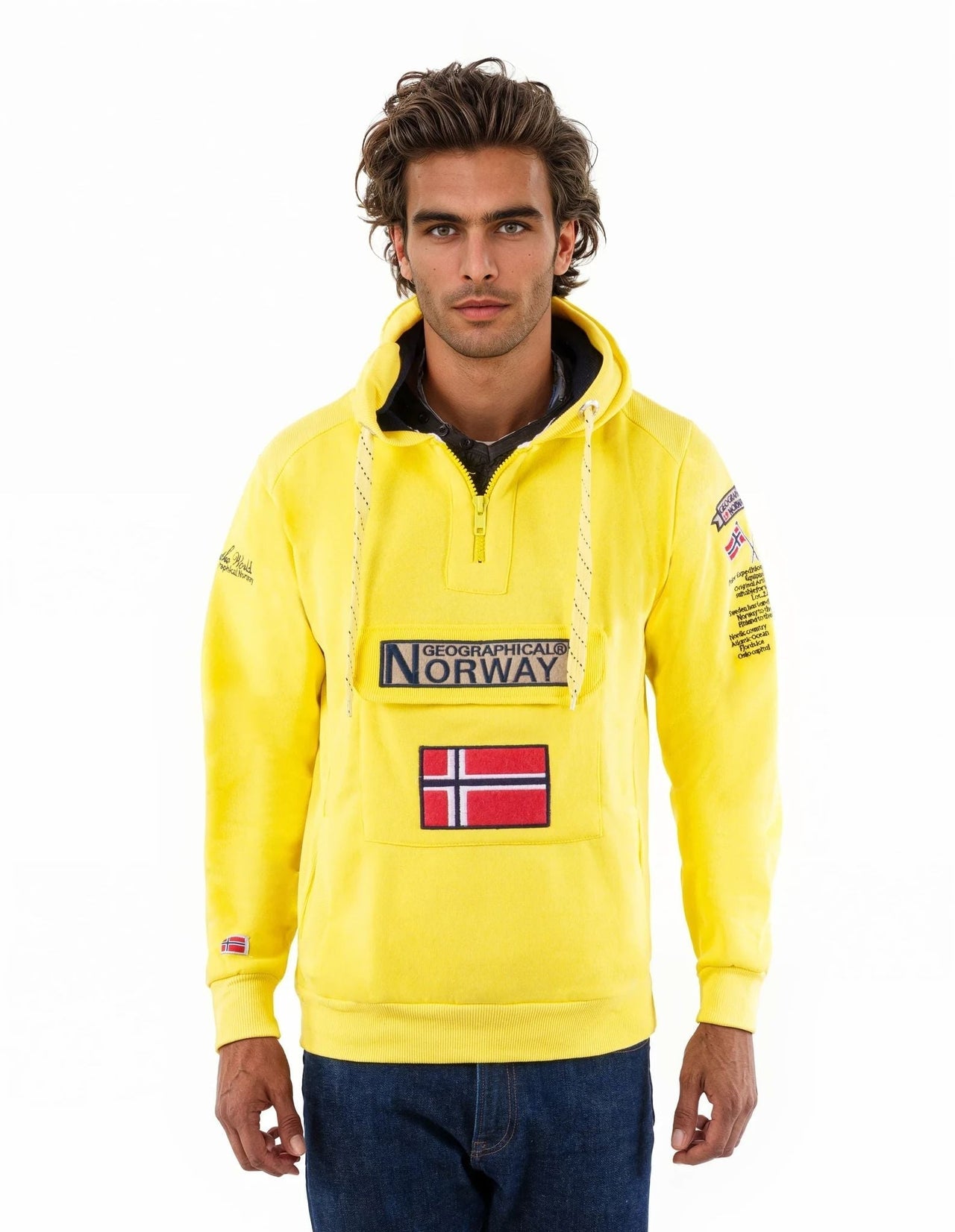 Geographical Norway Geographical Norway Gymclass Fluo Hombre - Sudadera con capucha - Geographical Norway GYMCLASS_MEN_VERT_FLUO_S_SDB-GYMCLASS_MEN_JAUNE_FLUO_S_SDB-GYMCLASS_MEN_ORANGE_FLUO_S_S_SDB-GYMCLASS_MEN_VERT_FLUO_M_SDB-GYMCLASS_MEN_YELLOW_FLUO_M_SDB-GYMCLASS_MEN_ORANGE_FLUO_M_SDB-GYMCLASS_MEN_GREEN_FLUO_L_SDB-GYMCLASS_MEN_YELLOW_FLUO_L_SDB-GYMCLASS_MEN_ORANGE_FLUO_L_SDB-GYMCLASS_MEN_GREEN_FLUO_XL_SDB