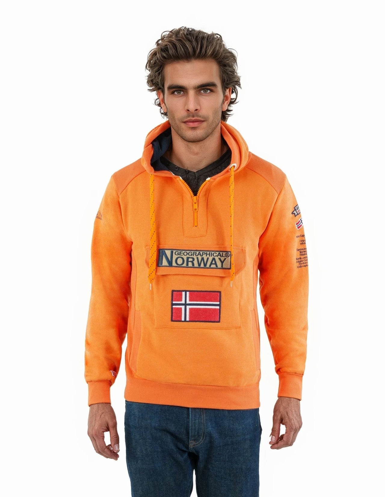 Geographical Norway Geographical Norway Gymclass Fluo Hombre - Sudadera con capucha - Geographical Norway GYMCLASS_MEN_VERT_FLUO_S_SDB-GYMCLASS_MEN_JAUNE_FLUO_S_SDB-GYMCLASS_MEN_ORANGE_FLUO_S_S_SDB-GYMCLASS_MEN_VERT_FLUO_M_SDB-GYMCLASS_MEN_YELLOW_FLUO_M_SDB-GYMCLASS_MEN_ORANGE_FLUO_M_SDB-GYMCLASS_MEN_GREEN_FLUO_L_SDB-GYMCLASS_MEN_YELLOW_FLUO_L_SDB-GYMCLASS_MEN_ORANGE_FLUO_L_SDB-GYMCLASS_MEN_GREEN_FLUO_XL_SDB