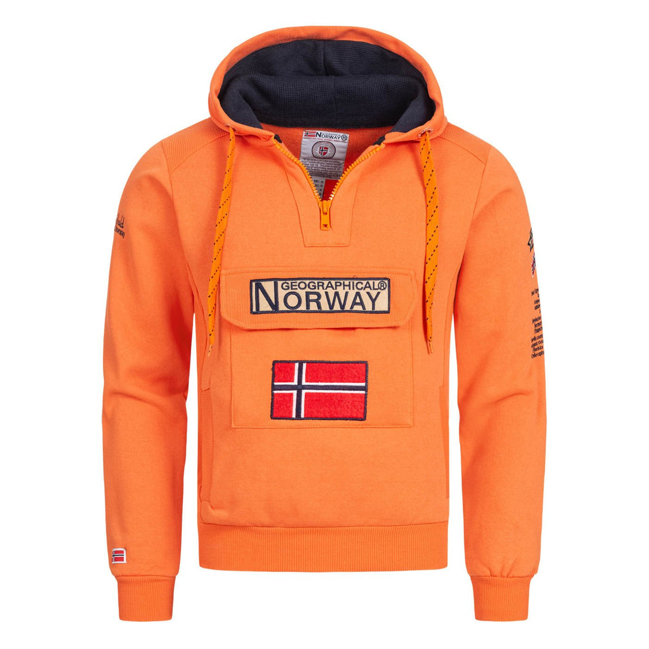 Geographical Norway Gymclass Fluo Homme - Hooded Sweatshirt - Geographical Norway GYMCLASS_MEN_VERT_FLUO_S_SDB-GYMCLASS_MEN_JAUNE_FLUO_S_SDB-GYMCLASS_MEN_ORANGE_FLUO_S_SDB-GYMCLASS_MEN_VERT_FLUO_M_SDB-GYMCLASS_MEN_JAUNE_FLUO_M_SDB-GYMCLASS_MEN_ORANGE_FLUO_M_SDB-GYMCLASS_MEN_VERT_FLUO_L_SDB-GYMCLASS_MEN_JAUNE_FLUO_L_SDB-GYMCLASS_MEN_ORANGE_FLUO_L_SDB-GYMCLASS_MEN_VERT_FLUO_XL_SDB