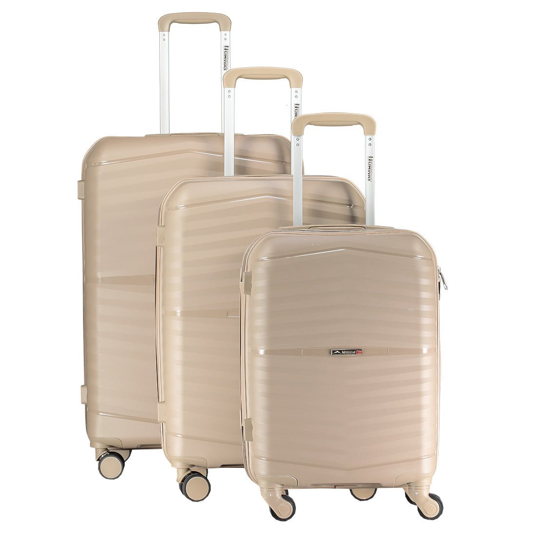 Geographical Norway SAOPAOLO - Set von 3 Hartschalenkoffern (20/24/28