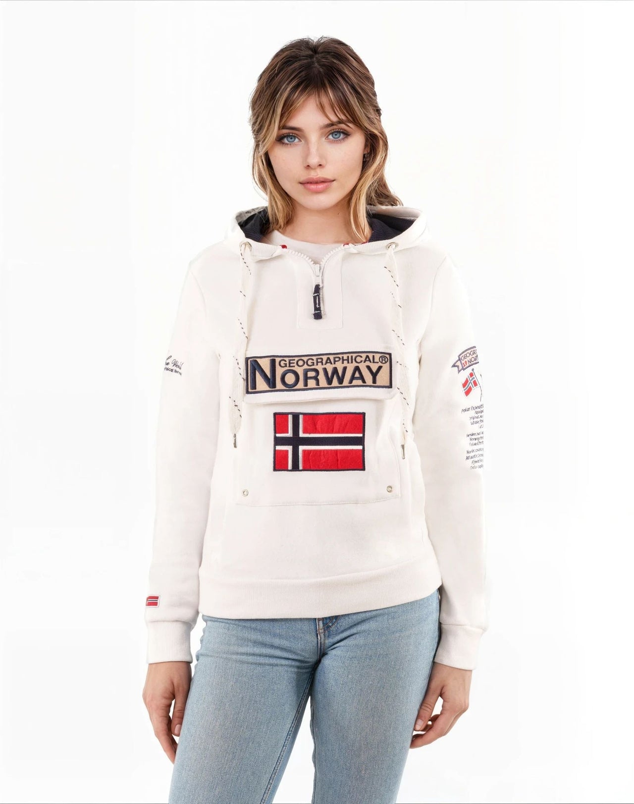 Geographical Norway Gymclass Damen - Kapuzenpullover - Geographical Norway GYMCLASS_LADY_BLANC_S_SDB-GYMCLASS_LADY_BLEU_PETROLE_S_SDB-GYMCLASS_LADY_BLEU_ROYAL_S_SDB-GYMCLASS_LADY_BLEU_CIEL_S_SDB-.GYMCLASS_LADY_BORDEAUX_S_SDB-GYMCLASS_LADY_GRENAT_S_S_SDB-GYMCLASS_LADY_GRAU_FONCE_S_SDB-GYMCLASS_LADY_GRAU_CLAIR_S_SDB-GYMCLASS_LADY_MARINE_S_S_SDB-GYMCLASS_LADY_KAKI_S_S_SDB
