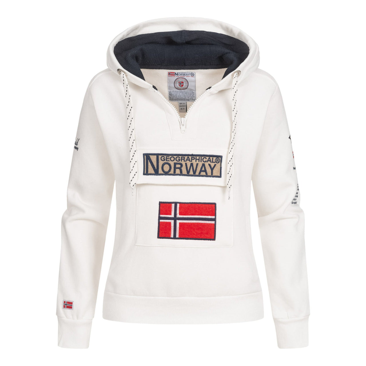 Geographical Norway Gymclass Women - Hooded sweatshirt - Geographical Norway GYMCLASS_LADY_BLANC_S_SDB-GYMCLASS_LADY_BLEU_PETROLE_S_SDB-GYMCLASS_LADY_BLEU_ROYAL_S_SDB-GYMCLASS_LADY_BLEU_CIEL_S_SDB-GYMCLASS_LADY_BORDEAUX_S_SDB-GYMCLASS_LADY_GRENAT_S_SDB-GYMCLASS_LADY_GRIS_FONCE_S_SDB-GYMCLASS_LADY_GRIS_CLAIR_SDB-GYMCLASS_LADY_MARINE_S_SDB-GYMCLASS_LADY_KAKI_S_SDB