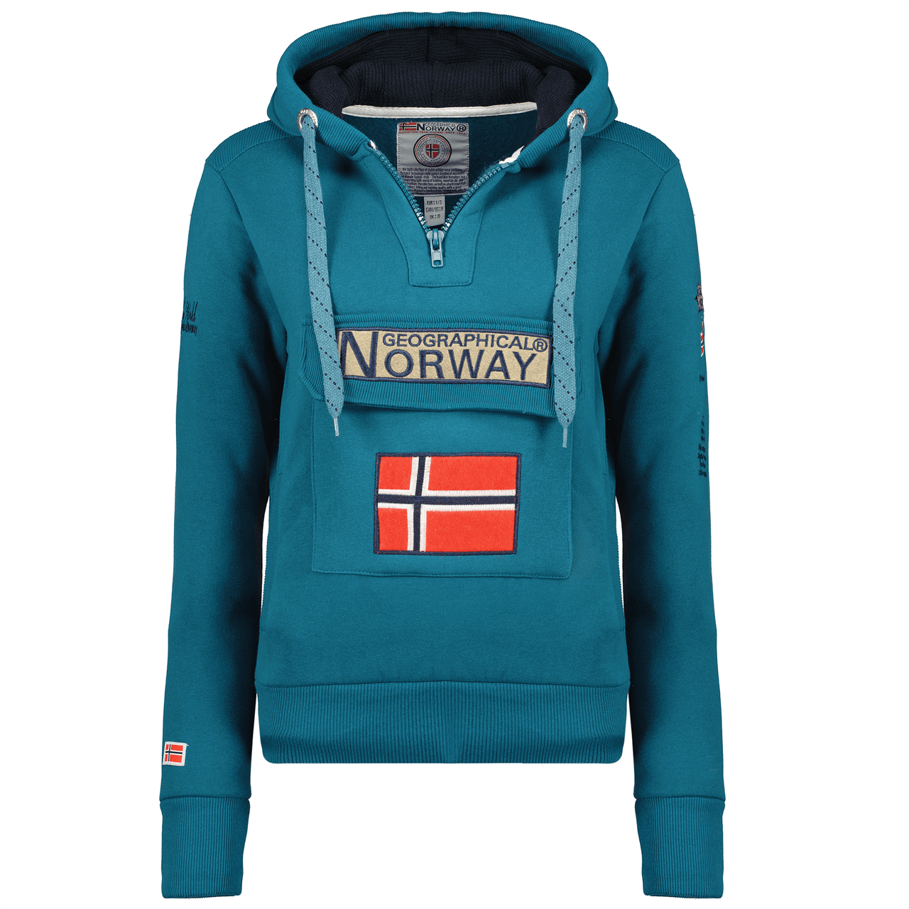 Geographical Norway Gymclass Women - Hooded sweatshirt - Geographical Norway GYMCLASS_LADY_BLANC_S_SDB-GYMCLASS_LADY_BLEU_PETROLE_S_SDB-GYMCLASS_LADY_BLEU_ROYAL_S_SDB-GYMCLASS_LADY_BLEU_CIEL_S_SDB-GYMCLASS_LADY_BORDEAUX_S_SDB-GYMCLASS_LADY_GRENAT_S_SDB-GYMCLASS_LADY_GRIS_FONCE_S_SDB-GYMCLASS_LADY_GRIS_CLAIR_SDB-GYMCLASS_LADY_MARINE_S_SDB-GYMCLASS_LADY_KAKI_S_SDB