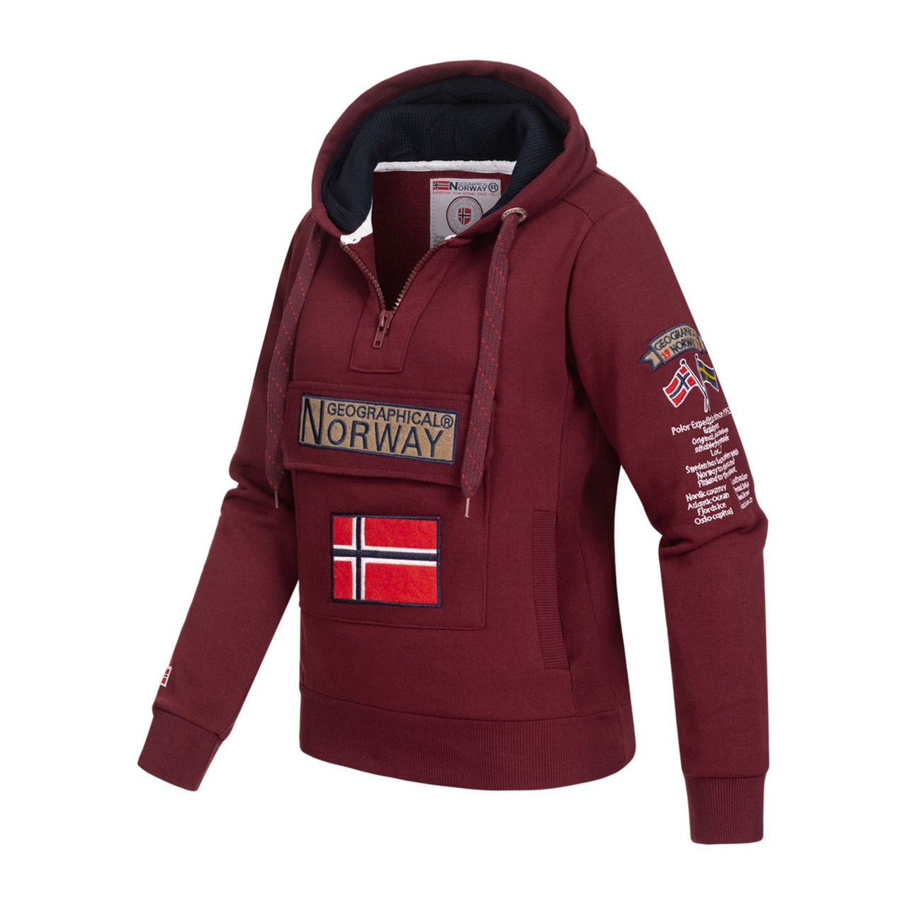 Geographical Norway Gymclass Women - Hooded sweatshirt - Geographical Norway GYMCLASS_LADY_BLANC_S_SDB-GYMCLASS_LADY_BLEU_PETROLE_S_SDB-GYMCLASS_LADY_BLEU_ROYAL_S_SDB-GYMCLASS_LADY_BLEU_CIEL_S_SDB-GYMCLASS_LADY_BORDEAUX_S_SDB-GYMCLASS_LADY_GRENAT_S_SDB-GYMCLASS_LADY_GRIS_FONCE_S_SDB-GYMCLASS_LADY_GRIS_CLAIR_SDB-GYMCLASS_LADY_MARINE_S_SDB-GYMCLASS_LADY_KAKI_S_SDB