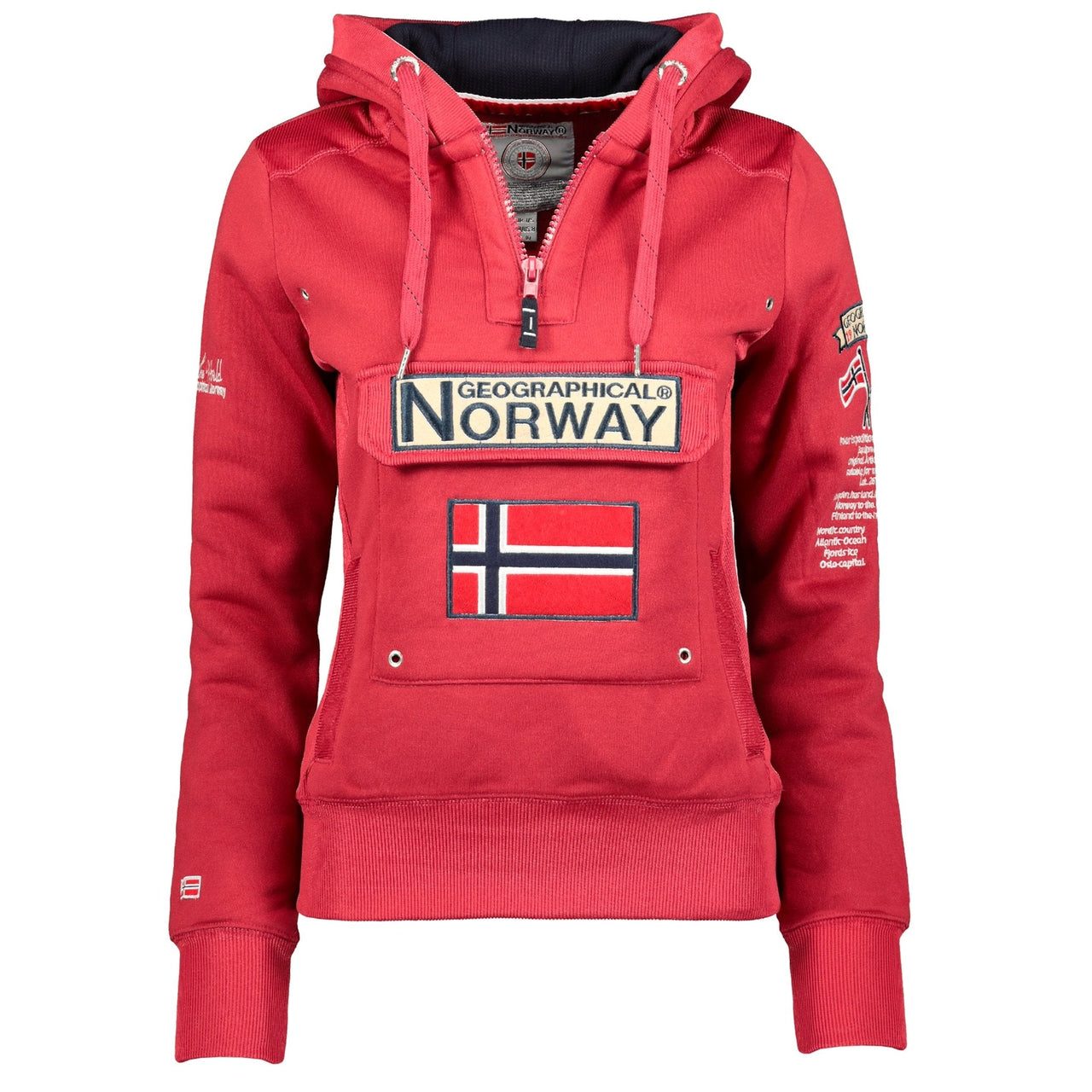 Geographical Norway Gymclass Women - Hooded sweatshirt - Geographical Norway GYMCLASS_LADY_BLANC_S_SDB-GYMCLASS_LADY_BLEU_PETROLE_S_SDB-GYMCLASS_LADY_BLEU_ROYAL_S_SDB-GYMCLASS_LADY_BLEU_CIEL_S_SDB-GYMCLASS_LADY_BORDEAUX_S_SDB-GYMCLASS_LADY_GRENAT_S_SDB-GYMCLASS_LADY_GRIS_FONCE_S_SDB-GYMCLASS_LADY_GRIS_CLAIR_SDB-GYMCLASS_LADY_MARINE_S_SDB-GYMCLASS_LADY_KAKI_S_SDB