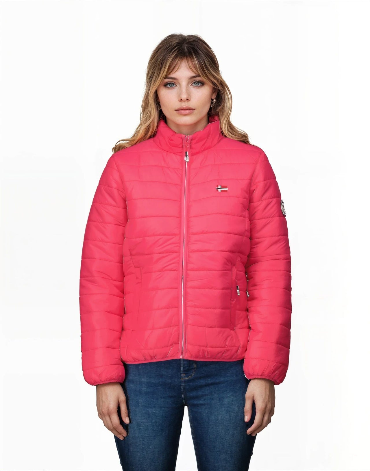 Geographical Norway ATIKA Femme - Blouson Matelassé avec Poches - Geographical Norway ATIKA_LADY_BASIC_CAMEL_S_SDB-ATIKA_LADY_BASIC_CAMEL_M_SDB-ATIKA_LADY_BASIC_CAMEL_L_SDB-ATIKA_LADY_BASIC_CAMEL_XL_SDB-ATIKA_LADY_BASIC_CAMEL_XXL_SDB-ATIKA_LADY_BASIC_FUCHSIA_S_SDB-ATIKA_LADY_BASIC_FUCHSIA_M_SDB-ATIKA_LADY_BASIC_FUCHSIA_L_SDB-ATIKA_LADY_BASIC_FUCHSIA_XL_SDB-ATIKA_LADY_BASIC_FUCHSIA_XXL_SDB