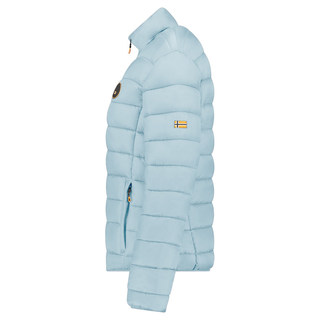 Geographical Norway ATIKAMAP BASIC Femme - Blouson Bleu Glacier