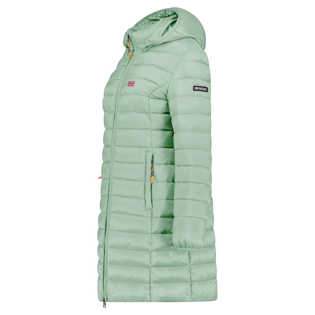 Geographical Norway ATIKOLOR LONG HOOD Femme - Blouson Rose Flash