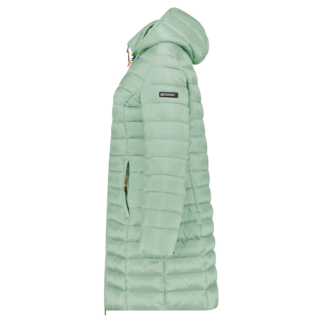 Geographical Norway ATIKOLOR LONG HOOD Femme - Blouson Rose Flash