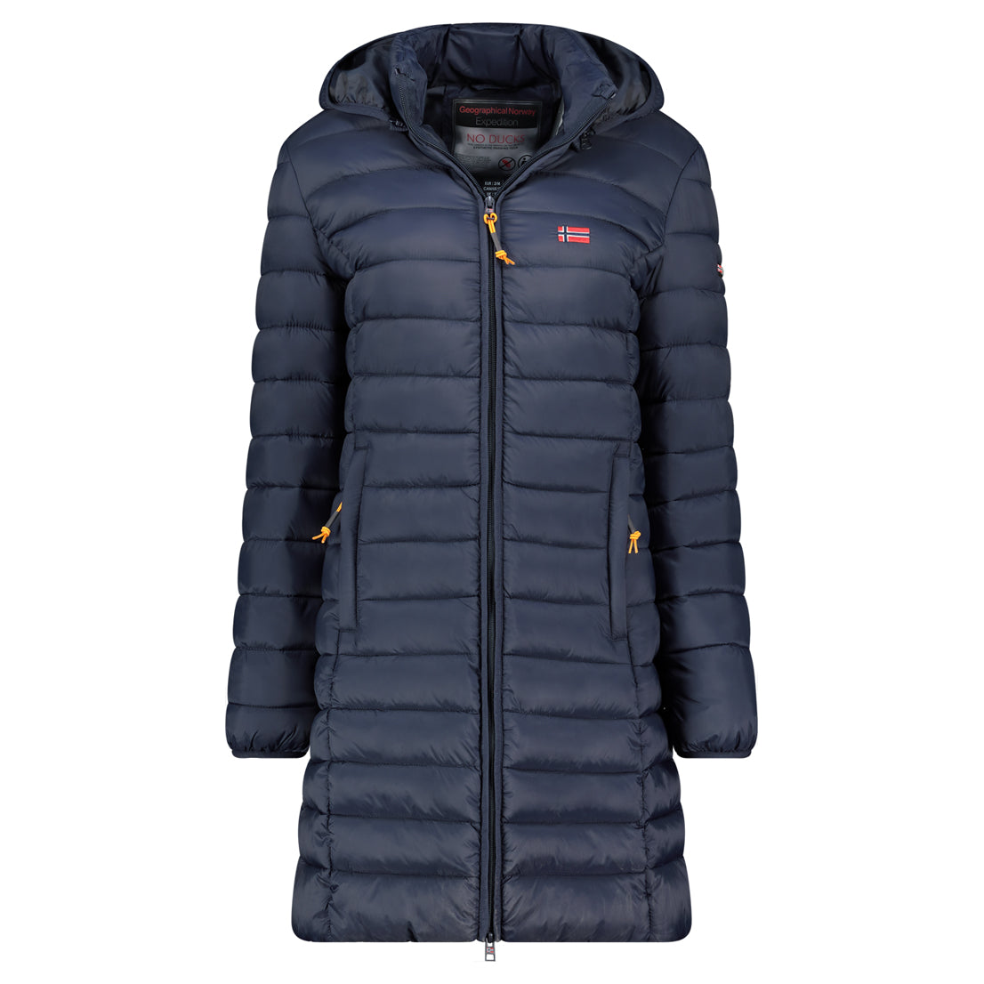 Geographical Norway ATIKOLOR LONG HOOD Femme - Blouson Gris Fonce