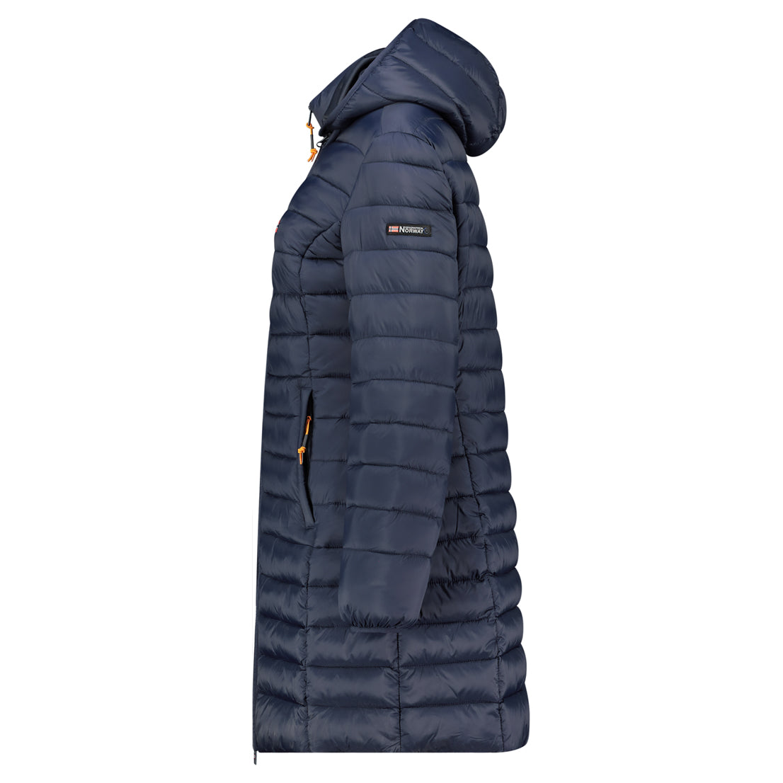 Geographical Norway ATIKOLOR LONG HOOD Femme - Blouson Kaki
