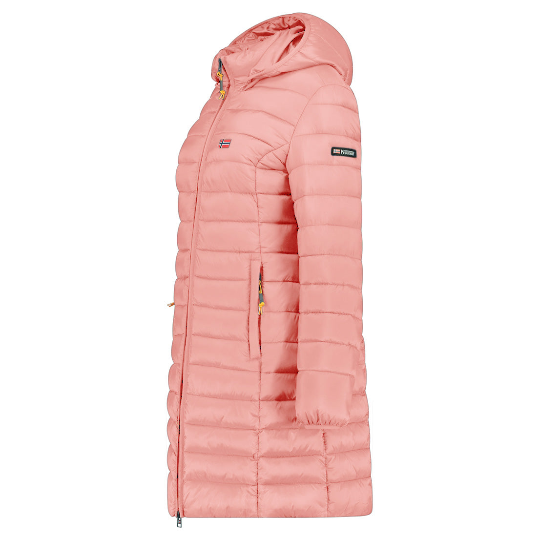Geographical Norway ATIKOLOR LONG HOOD Femme - Blouson Rouge