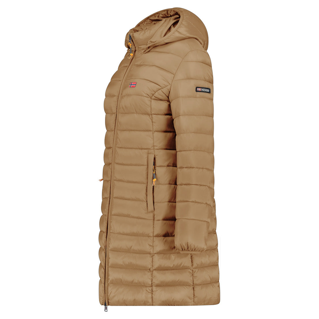 Geographical Norway ATIKOLOR LONG HOOD Femme - Blouson Parme