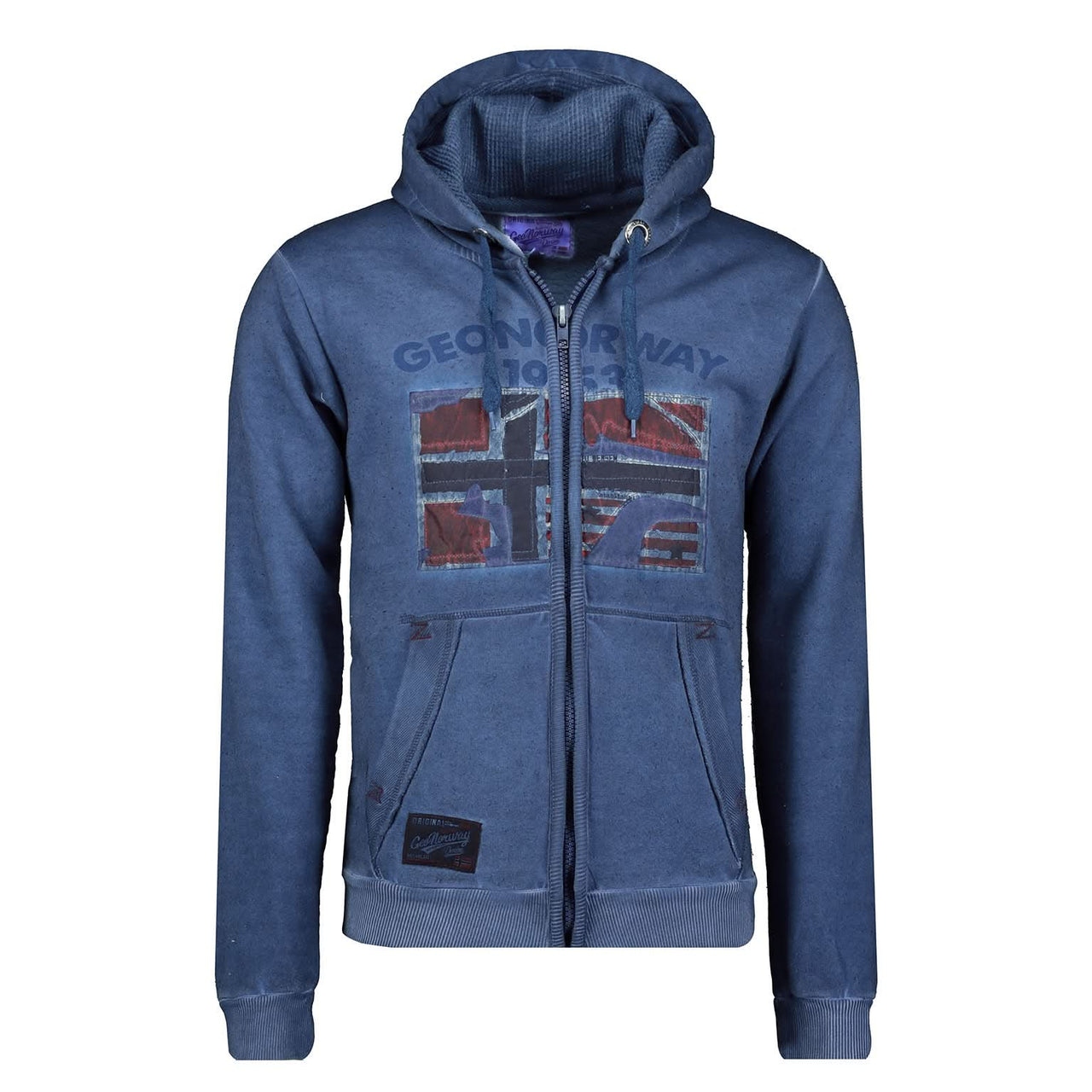 Geographical Norway Gotz Homme - Pull a capuche zippé - Geographical Norway GOTZ_MEN_BLEU_M_EO_SDB-GOTZ_MEN_BLEU_L_EO_SDB-GOTZ_MEN_BLEU_XL_EO_SDB-GOTZ_MEN_BLEU_XXL_EO_SDB-GOTZ_MEN_BLEU_3XL_EO_SDB-GOTZ_MEN_GRIS_CLAIR_M_EO_SDB-GOTZ_MEN_GRIS_CLAIR_L_EO_SDB-GOTZ_MEN_GRIS_CLAIR_XL_EO_SDB-GOTZ_MEN_GRIS_CLAIR_XXL_EO_SDB-GOTZ_MEN_GRIS_CLAIR_3XL_EO_SDB