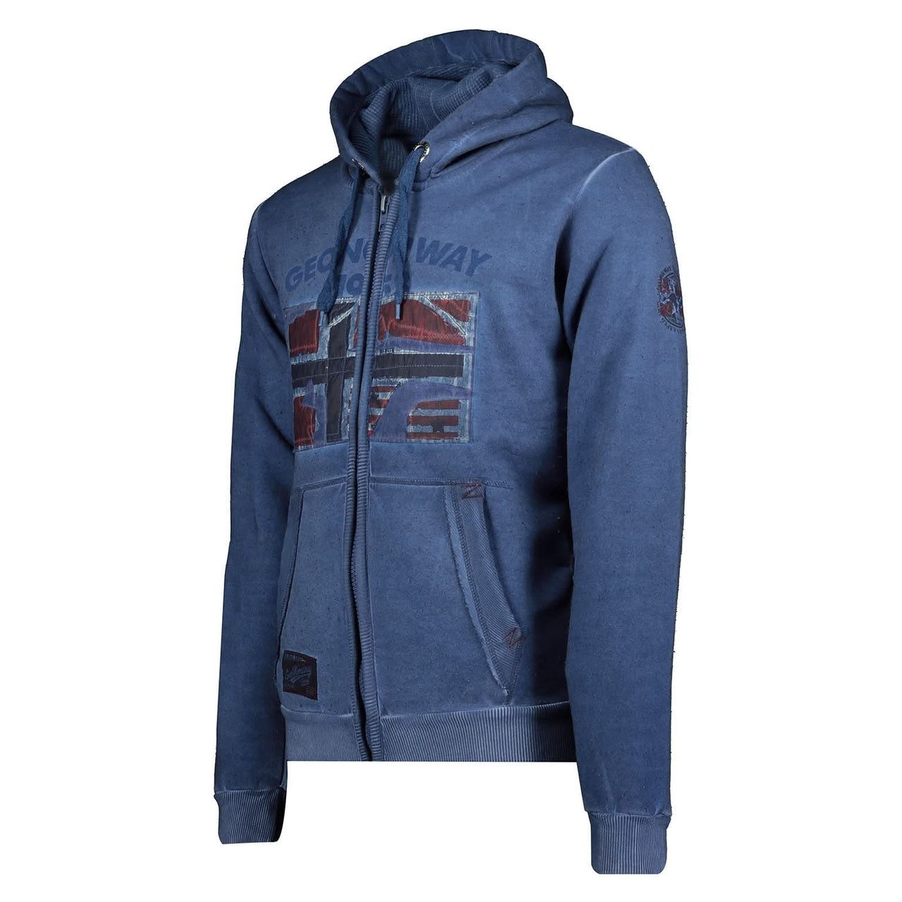 Geographical Norway Gotz Homme - Pull a capuche zippé - Geographical Norway GOTZ_MEN_BLEU_M_EO_SDB-GOTZ_MEN_BLEU_L_EO_SDB-GOTZ_MEN_BLEU_XL_EO_SDB-GOTZ_MEN_BLEU_XXL_EO_SDB-GOTZ_MEN_BLEU_3XL_EO_SDB-GOTZ_MEN_GRIS_CLAIR_M_EO_SDB-GOTZ_MEN_GRIS_CLAIR_L_EO_SDB-GOTZ_MEN_GRIS_CLAIR_XL_EO_SDB-GOTZ_MEN_GRIS_CLAIR_XXL_EO_SDB-GOTZ_MEN_GRIS_CLAIR_3XL_EO_SDB
