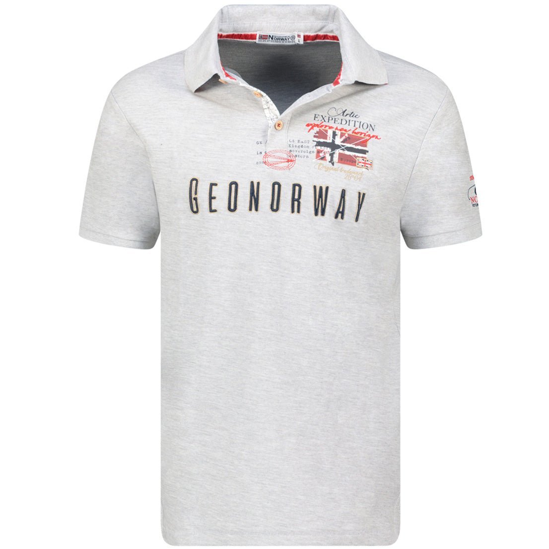 Geographical Norway KASON Homme - Polo Short Sleeve 100% Baumwolle - Geographical Norway KASON_MEN_MEN_GRIS_CLAIR_S_SDB-KASON_MEN_BLANC_S_SDB-KASON_MEN_GRIS_CLAIR_M_SDB-.KASON_MEN_BLANC_M_SDB-KASON_MEN_GRAIS_CLAIR_L_SDB-KASON_MEN_BLANC_L_SDB-KASON_MEN_GRAIS_CLAIR_XL_SDB-KASON_MEN_BLANC_XL_SDB-KASON_MEN_GRAIS_CLAIR_XXL_SDB-KASON_MEN_BLANC_XXL_SDB
