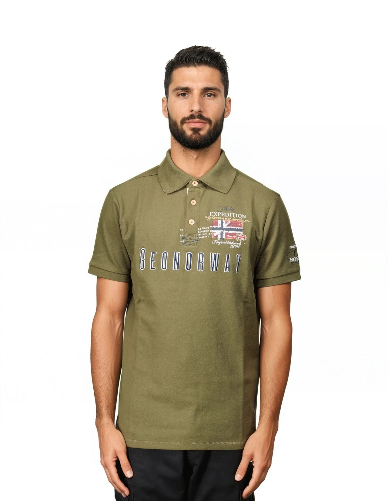Geographical Norway KASON Homme - Polo Short Sleeve 100% Baumwolle - Geographical Norway KASON_MEN_MEN_GRIS_CLAIR_S_SDB-KASON_MEN_BLANC_S_SDB-KASON_MEN_GRIS_CLAIR_M_SDB-.KASON_MEN_BLANC_M_SDB-KASON_MEN_GRAIS_CLAIR_L_SDB-KASON_MEN_BLANC_L_SDB-KASON_MEN_GRAIS_CLAIR_XL_SDB-KASON_MEN_BLANC_XL_SDB-KASON_MEN_GRAIS_CLAIR_XXL_SDB-KASON_MEN_BLANC_XXL_SDB