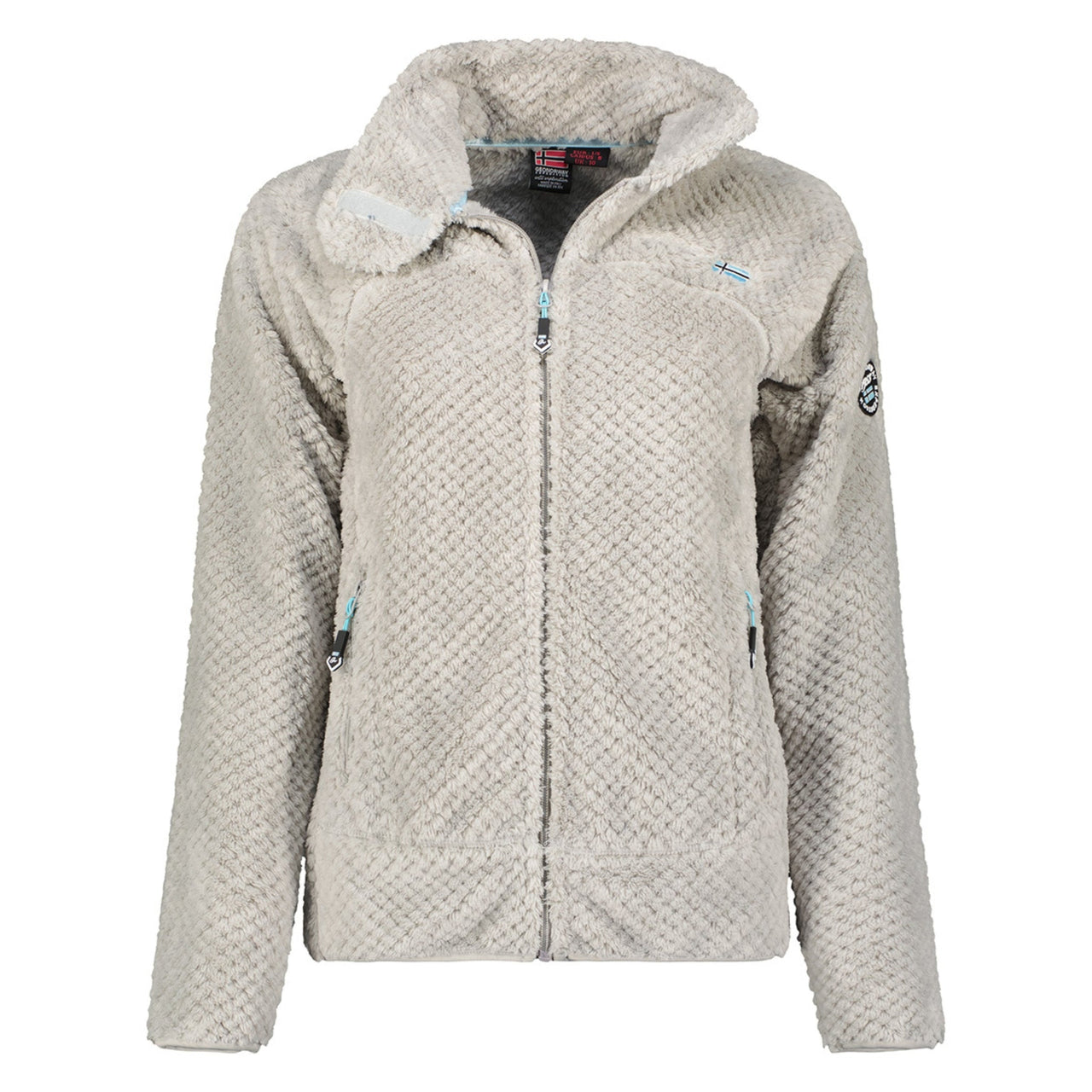 Geographical Norway Tropezienne Women - Zipped fleece with zip-off collar - Geographical Norway TROPEZIENNE_LADY_GRIS_CLAIR_S_SDB-TROPEZIENNE_LADY_GRIS_CLAIR_M_SDB-TROPEZIENNE_LADY_GRIS_CLAIR_L_SDB-TROPEZIENNE_LADY_GRIS_CLAIR_XL_SDB-TROPEZIENNE_LADY_GRIS_CLAIR_XXL_SDB-TROPEZIENNE_LADY_MARINE_SDB-TROPEZIENNE_LADY_MARINE_M_SDB-TROPEZIENNE_LADY_MARINE_L_SDB-TROPEZIENNE_LADY_MARINE_XL_SDB-TROPEZIENNE_LADY_MARINE_XXL_SDB
