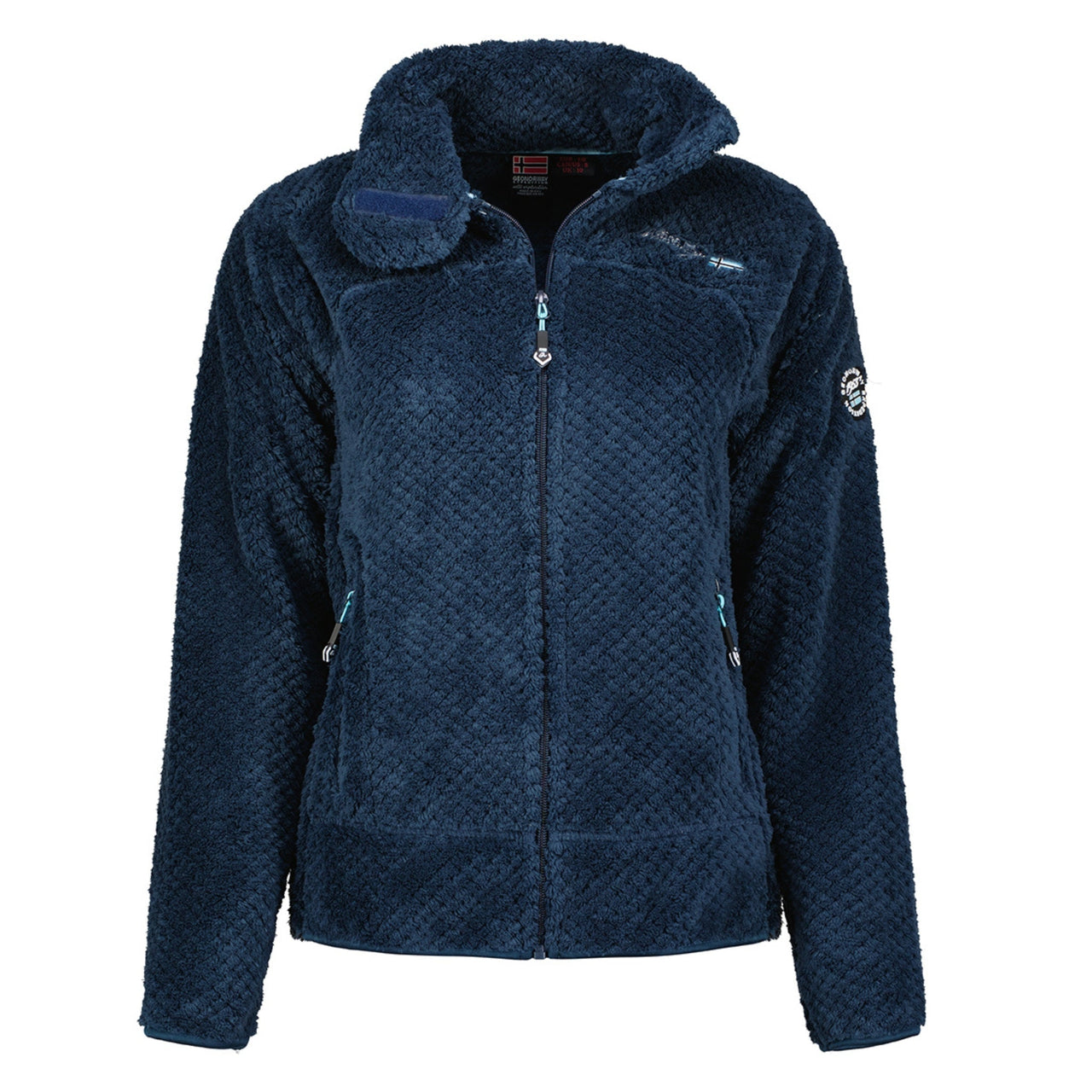 Geographical Norway Tropezienne Femme - Polaire zippée avec col fermable - Geographical Norway TROPEZIENNE_LADY_GRIS_CLAIR_S_SDB-TROPEZIENNE_LADY_GRIS_CLAIR_M_SDB-TROPEZIENNE_LADY_GRIS_CLAIR_L_SDB-TROPEZIENNE_LADY_GRIS_CLAIR_XL_SDB-TROPEZIENNE_LADY_GRIS_CLAIR_XXL_SDB-TROPEZIENNE_LADY_MARINE_S_SDB-TROPEZIENNE_LADY_MARINE_M_SDB-TROPEZIENNE_LADY_MARINE_L_SDB-TROPEZIENNE_LADY_MARINE_XL_SDB-TROPEZIENNE_LADY_MARINE_XXL_SDB