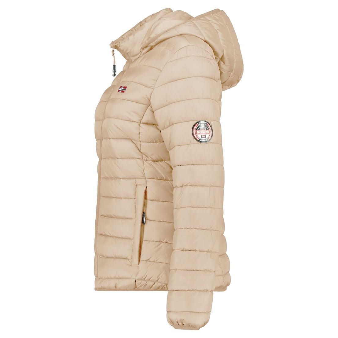 Geographical Norway ATIKA HOOD Woman - Quilted Jacket with Beuge Pockets - Geographical Norway ATIKA_LADY_HOOD_BEIGE_S_SDB-ATIKA_LADY_HOOD_BORDEAUX_S_SDB-ATIKA_LADY_HOOD_BEIGE_M_SDB-ATIKA_LADY_HOOD_BORDEAUX_M_SDB-ATIKA_LADY_HOOD_BEIGE_L_SDB-ATIKA_LADY_HOOD_BORDEAUX_L_SDB-ATIKA_LADY_HOOD_BEIGE_XL_SDB-ATIKA_LADY_HOOD_BORDEAUX_XL_SDB-ATIKA_LADY_HOOD_BEIGE_XXL_SDB-ATIKA_LADY_HOOD_BORDEAUX_XXL_SDB