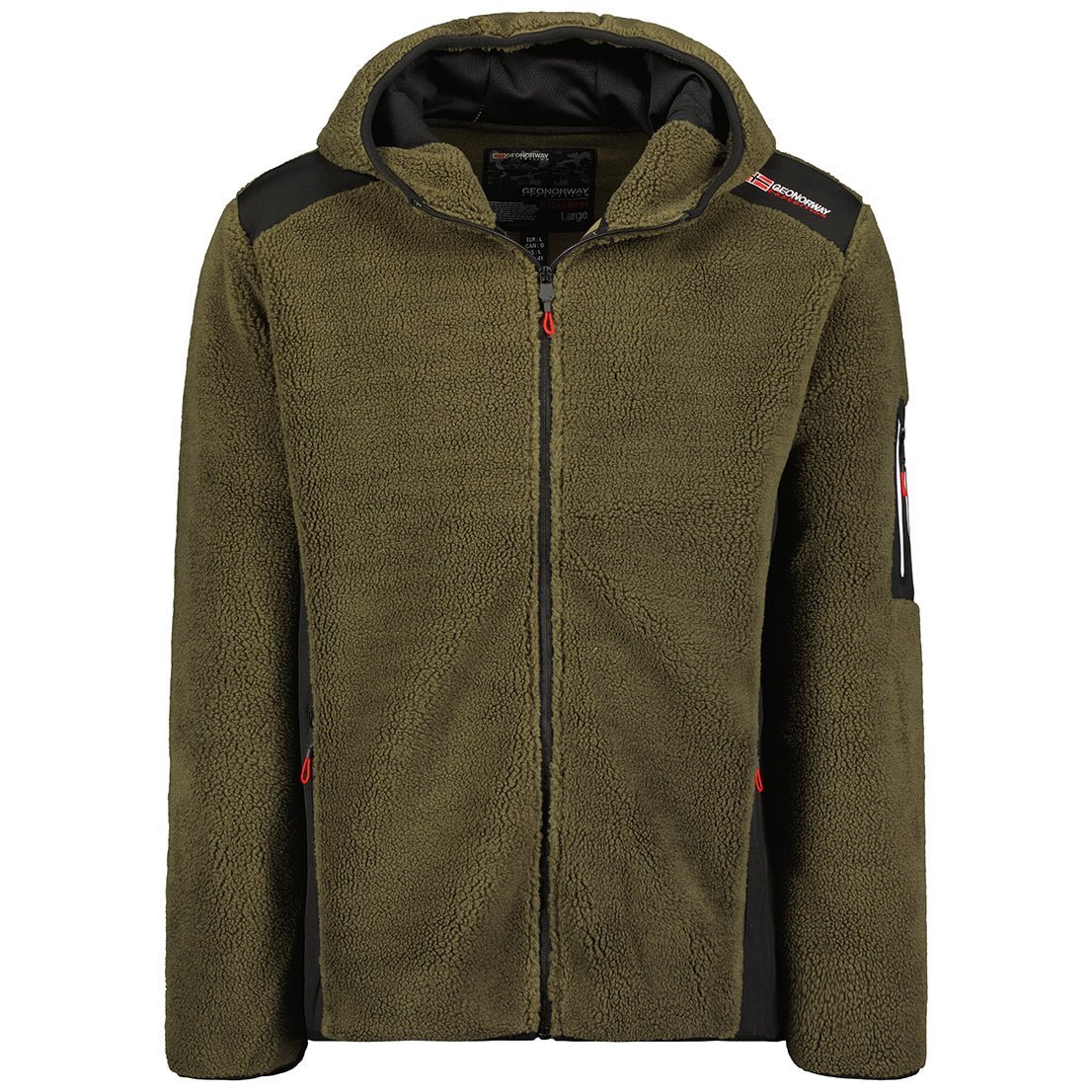 Geographical Norway Tufour Man - Pile - Geographical Norway TUFOUR_MEN_MARINE_SDB-TUFOUR_MEN_GRIS_FONCE_SDB-TUFOUR_MEN_KAKI_SDB-TUFOUR_MEN_NOIR_SDB-TUFOUR_MEN_MARINE_L_SDB-TUFOUR_MEN_BLANC_L_SDB-TUFOUR_MEN_GRIS_FONCE_L_SDB-TUFOUR_MEN_KAKI_L_SDB-TUFOUR_MEN_NOIR_L_SDB-TUFOUR_MEN_MARINE_M_SDB