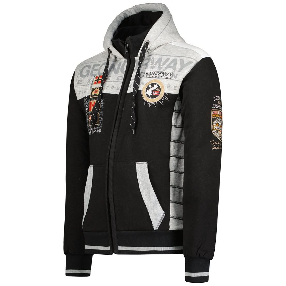 Geographical Norway Geday Homme - Sweat zippé - Geographical Norway GEDAY_MEN_MARINE_S_EO_SDB-GEDAY_MEN_GRIS_FONCE_S_EO_SDB-GEDAY_MEN_GRIS_CLAIR_S_EO_SDB-GEDAY_MEN_NOIR_S_EO_SDB-GEDAY_MEN_MARINE_M_EO_SDB-GEDAY_MEN_GRIS_CLAIR_M_EO_SDB-GEDAY_MEN_NOIR_M_EO_SDB-GEDAY_MEN_GRIS_FONCE_M_EO_SDB-GEDAY_MEN_MARINE_L_EO_SDB-GEDAY_MEN_NOIR_L_EO_SDB