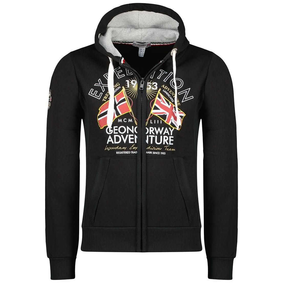 Geographical Norway Flepto Homme - Kapuzenpullover - Geographical Norway FLEPTO_MEN_GRIS_CLAIR_S_SDB-FLEPTO_MEN_GRIS_CLAIR_M_SDB-FLEPTO_MEN_GRIS_CLAIR_L_SDB-.FLEPTO_MEN_HELLGRAU_XL_SDB-FLEPTO_MEN_HELLGRAU_XXL_SDB-FLEPTO_MEN_HELLGRAU_3XL_SDB-FLEPTO_MEN_MARINE_S_SDB-FLEPTO_MEN_MARINE_M_SDB-FLEPTO_MEN_MARINE_L_SDB-FLEPTO_MEN_MARINE_XL_SDB