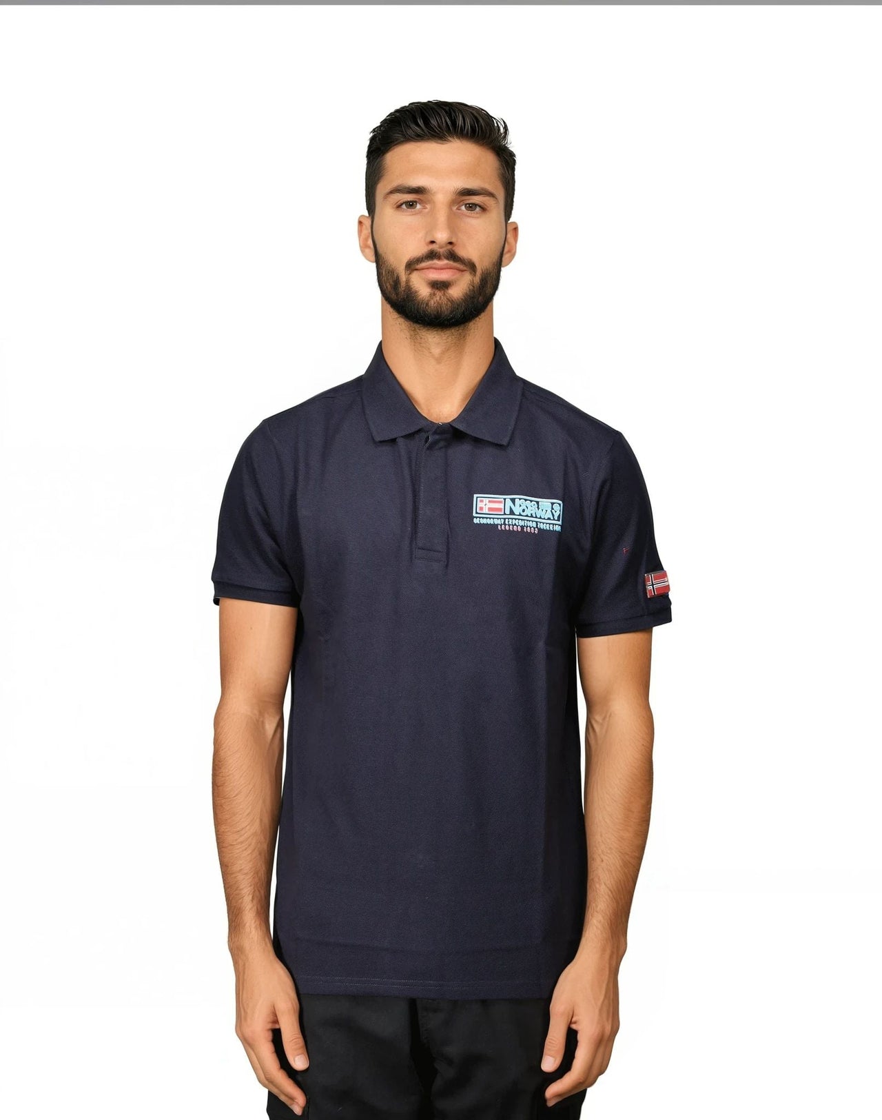 Geographical Norway KOFFROY Homme - Polo Kurzarm 100% Baumwolle - Geographical Norway KOFFROY_MEN_GRIS_CLAIR_S_SDB-KOFFROY_MEN_GRIS_CLAIR_M_SDB-KOFFROY_MEN_GRIS_CLAIR_L_SDB-.KOFFROY_MEN_HELLGRAU_XL_SDB-KOFFROY_MEN_HELLGRAU_XXL_SDB-KOFFROY_MEN_HELLGRAU_3XL_SDB-KOFFROY_MEN_SCHWARZ_S_SDB-KOFFROY_MEN_SCHWARZ_M_SDB-KOFFROY_MEN_SCHWARZ_L_SDB-KOFFROY_MEN_SCHWARZ_XL_SDB