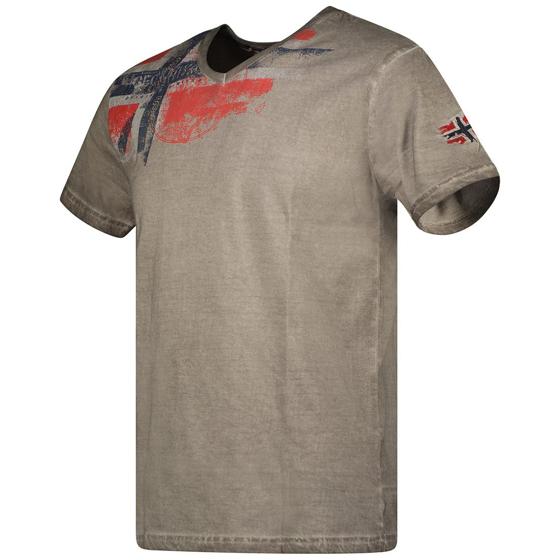 Geographical Norway Jimac Homme - T-shirt col V, manches courtes - Geographical Norway JIMAC_MEN_MARINE_M_SDB-JIMAC_MEN_KAKI_M_SDB-JIMAC_MEN_GRIS_CLAIR_M_SDB-JIMAC_MEN_BLEU_M_SDB-JIMAC_MEN_GRIS_CLAIR_L_SDB-JIMAC_MEN_MARINE_L_SDB-JIMAC_MEN_BLEU_L_SDB-JIMAC_MEN_KAKI_L_SDB-JIMAC_MEN_MARINE_XL_SDB-JIMAC_MEN_BLEU_XL_SDB