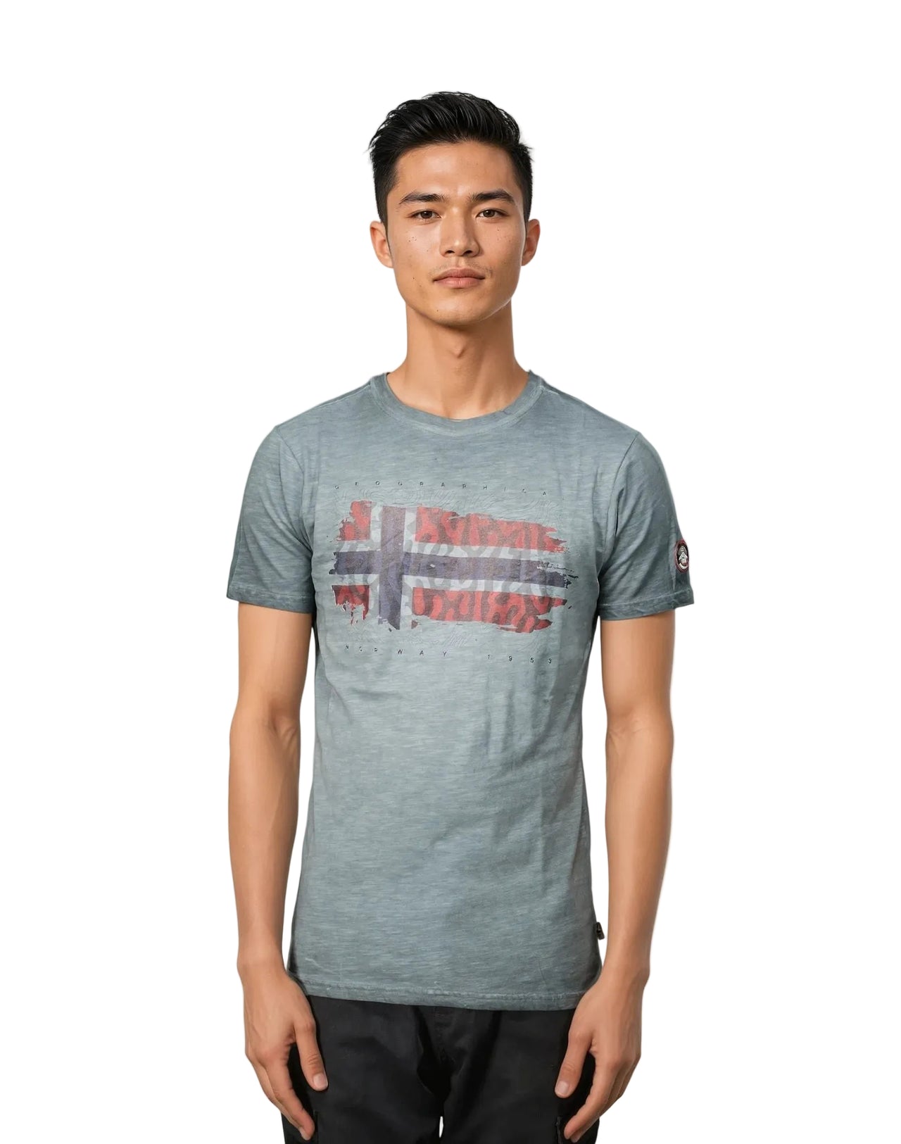 Geographical Norway JOPOGRAPHE - T-Shirt Man Manches Courtes avec Drapeau - Geographical Norway JOPOGRAPH_MEN_CORAIL_SDB-JOPOGRAPH_MEN_BLANC_SDB-JOPOGRAPH_MEN_CORAIL_M_SDB-JOPOGRAPH_MEN_BLANC_M_SDB-JOPOGRAPH_MEN_CORAIL_L_SDB-JOPOGRAPH_MEN_BLANC_L_SDB-JOPOGRAPH_MEN_CORAIL_XL_SDB-JOPOGRAPH_MEN_BLANC_XL_SDB-JOPOGRAPH_MEN_CORAIL_XXL_SDB-JOPOGRAPH_MEN_BLANC_XXL_SDB