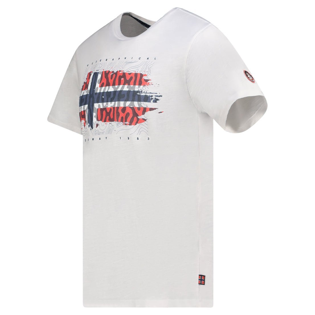 Geographical Norway JOPOGRAPHE - T-Shirt Mann Kurzarm mit Flagge - Geographical Norway JOPOGRAPH_MEN_CORAIL_S_SDB-JOPOGRAPH_MEN_BLANC_S_SDB-JOPOGRAPH_MEN_CORAIL_M_SDB-.JOPOGRAPH_MEN_BLANC_M_SDB-JOPOGRAPH_MEN_CORAIL_L_SDB-JOPOGRAPH_MEN_BLANC_L_SDB-JOPOGRAPH_MEN_CORAIL_XL_SDB-JOPOGRAPH_MEN_BLANC_XL_SDB-JOPOGRAPH_MEN_CORAIL_XXL_SDB-JOPOGRAPH_MEN_BLANC_XXL_SDB