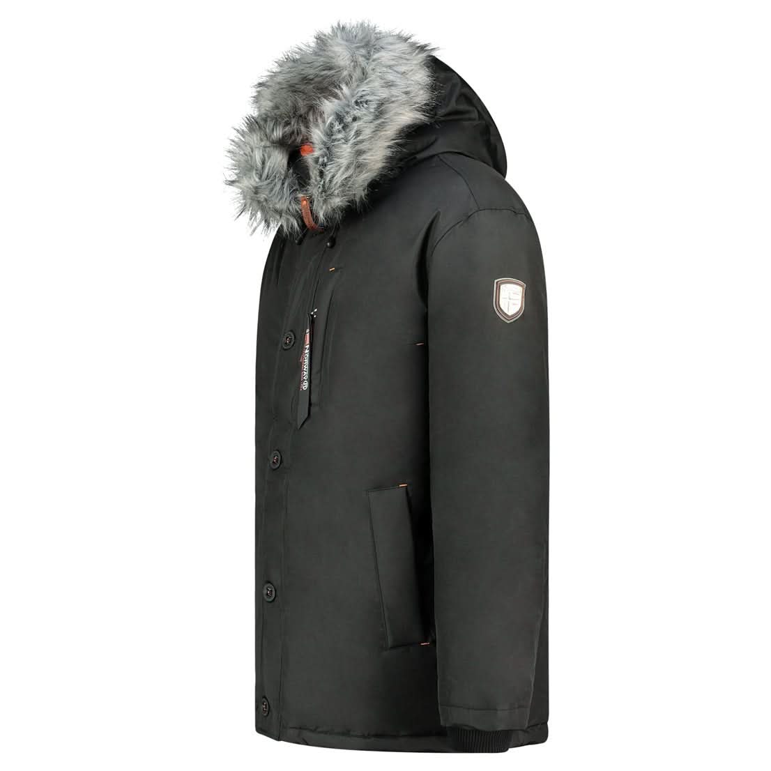 Geographical Norway Darwin Homme - Parka avec Capuche et Fourrure - Geographical Norway DARWIN_MEN_NOIR_S_SDB-DARWIN_MEN_NOIR_M_SDB-DARWIN_MEN_NOIR_L_SDB-DARWIN_MEN_NOIR_XL_SDB-DARWIN_MEN_NOIR_XXL_SDB-DARWIN_MEN_NOIR_3XL_SDB-DARWIN_MEN_KAKI_S_SDB-DARWIN_MEN_KAKI_M_SDB-DARWIN_MEN_KAKI_L_SDB-DARWIN_MEN_KAKI_XL_SDB