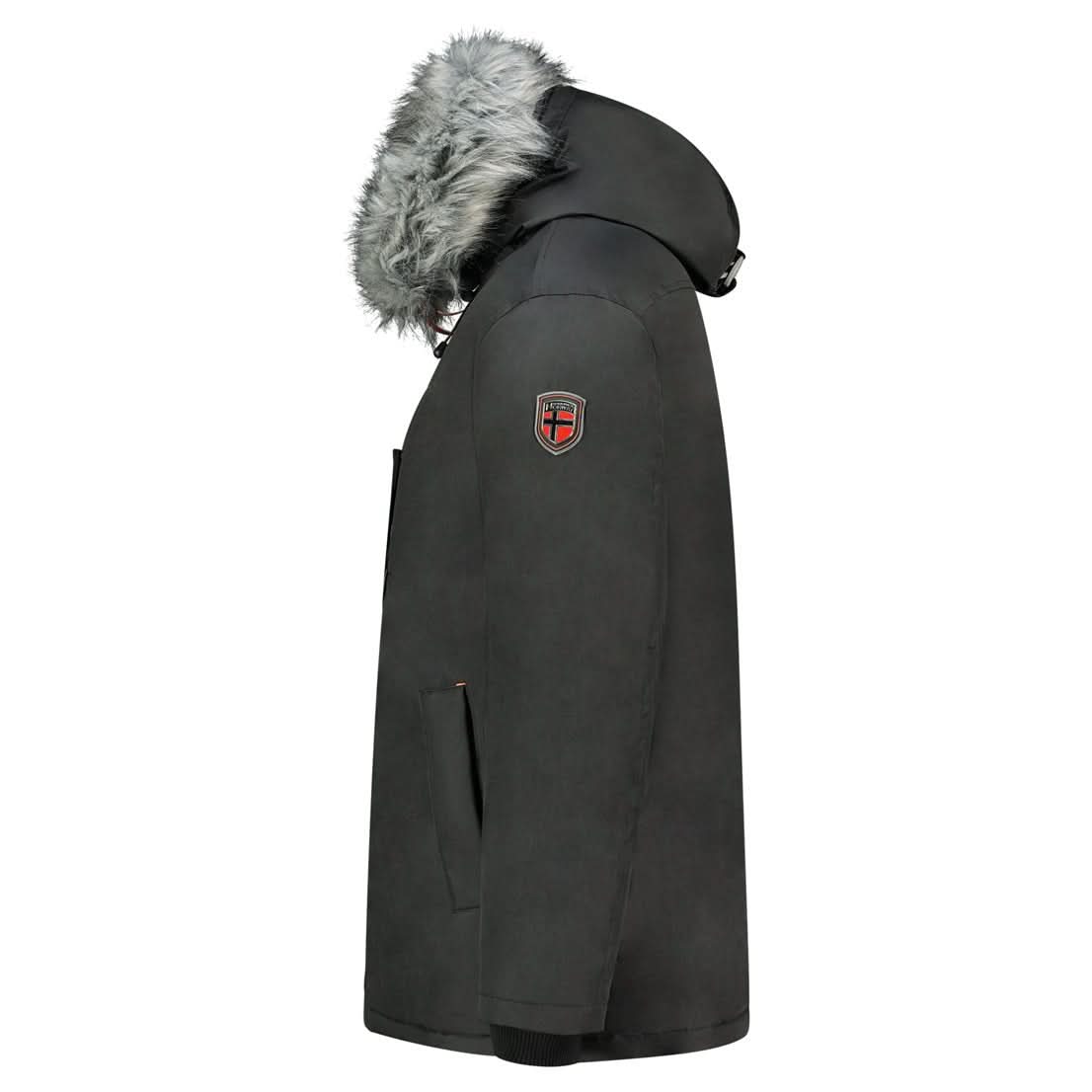 Geographical Norway Darwin Homme - Parka with Hood and Fur - Geographical Norway DARWIN_MEN_NOIR_S_SDB-DARWIN_MEN_NOIR_M_SDB-DARWIN_MEN_NOIR_L_SDB-DARWIN_MEN_NOIR_XL_SDB-DARWIN_MEN_NOIR_XXL_SDB-DARWIN_MEN_NOIR_3XL_SDB-DARWIN_MEN_KAKI_S_SDB-DARWIN_MEN_KAKI_M_SDB-DARWIN_MEN_KAKI_L_SDB-DARWIN_MEN_KAKI_XL_SDB