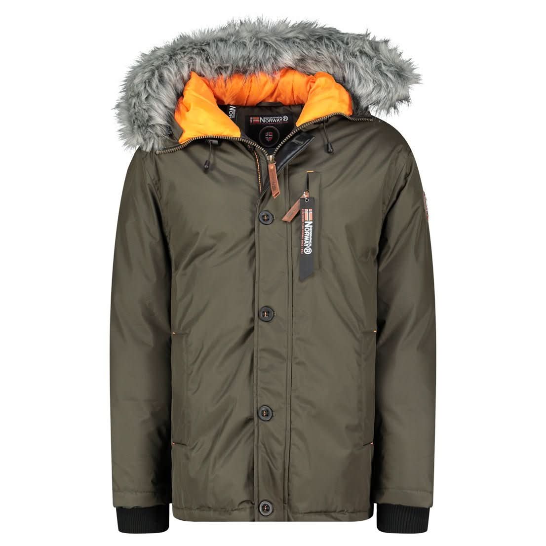 Geographical Norway Darwin Homme - Parka mit Kapuze und Pelz - Geographical Norway DARWIN_MEN_NOIR_S_SDB-DARWIN_MEN_NOIR_M_SDB-DARWIN_MEN_NOIR_L_SDB-.DARWIN_MEN_SCHWARZ_XL_SDB-DARWIN_MEN_SCHWARZ_XXL_SDB-DARWIN_MEN_SCHWARZ_3XL_SDB-DARWIN_MEN_KAKI_S_SDB-DARWIN_MEN_KAKI_M_SDB-DARWIN_MEN_KAKI_L_SDB-DARWIN_MEN_KAKI_XL_SDB