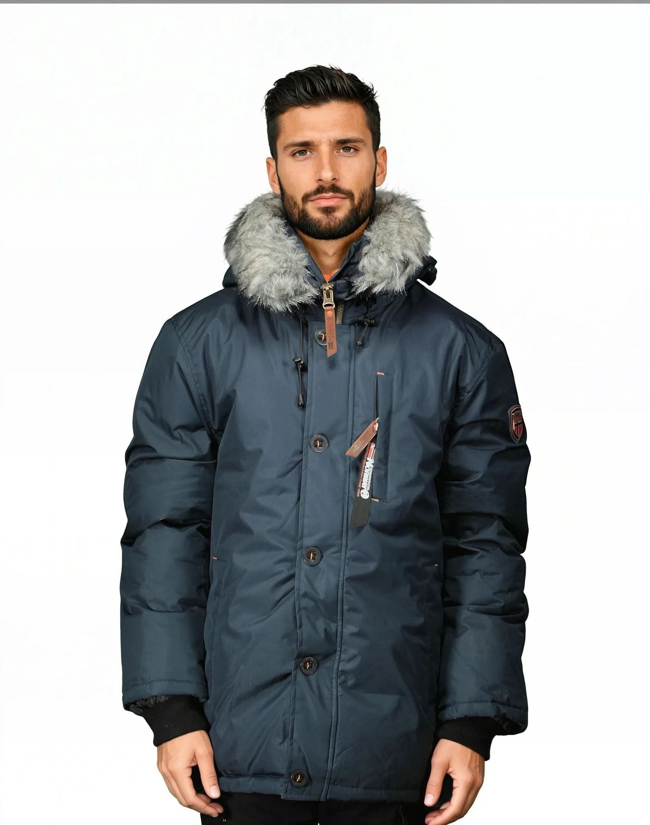 Geographical Norway Darwin Homme - Parka avec Capuche et Fourrure - Geographical Norway DARWIN_MEN_NOIR_S_SDB-DARWIN_MEN_NOIR_M_SDB-DARWIN_MEN_NOIR_L_SDB-DARWIN_MEN_NOIR_XL_SDB-DARWIN_MEN_NOIR_XXL_SDB-DARWIN_MEN_NOIR_3XL_SDB-DARWIN_MEN_KAKI_S_SDB-DARWIN_MEN_KAKI_M_SDB-DARWIN_MEN_KAKI_L_SDB-DARWIN_MEN_KAKI_XL_SDB