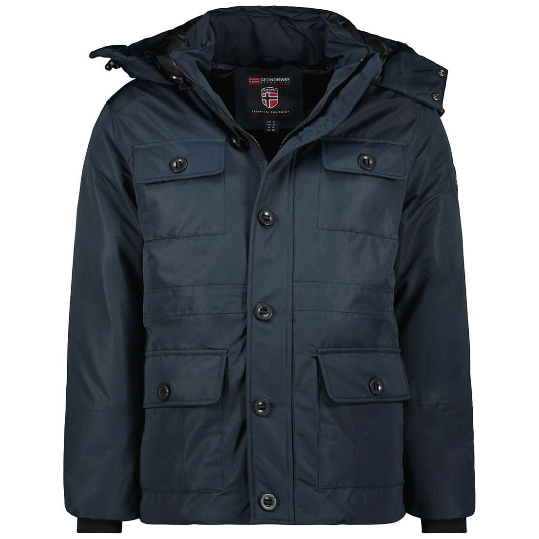 Geographical Norway Coucou Homme - Parka - Geographical Norway COUCOU_MEN_MARINE_S_SDB-COUCOU_MEN_GRIS_FONCE_S_SDB-COUCOU_MEN_NOIR_S_SDB-COUCOU_MEN_MARINE_M_SDB-COUCOU_MEN_GRIS_FONCE_M_SDB-COUCOU_MEN_NOIR_M_SDB-COUCOU_MEN_MARINE_L_SDB-COUCOU_MEN_GRIS_FONCE_L_SDB-COUCOU_MEN_NOIR_L_SDB-COUCOU_MEN_MARINE_XL_SDB