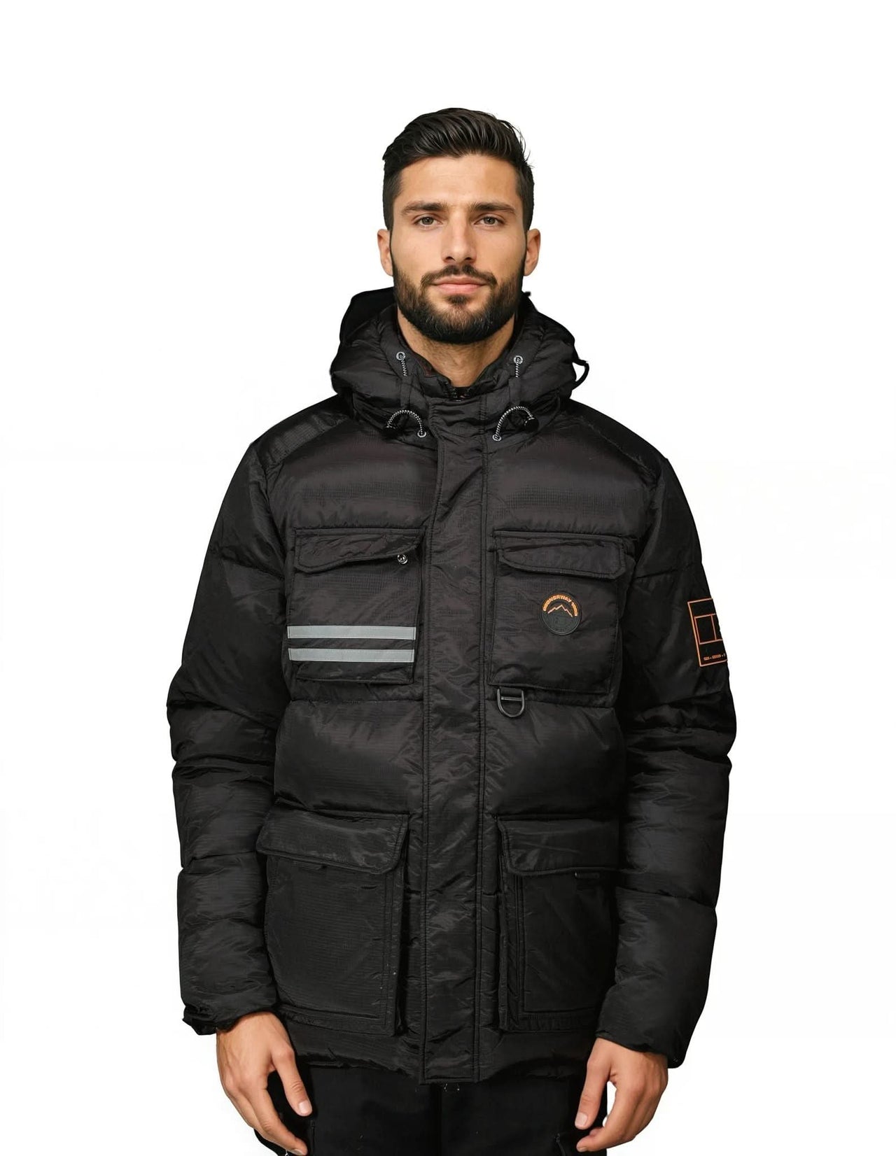 Geographical Norway Dolbary Homme - Parka with Hood and Pockets - Geographical Norway DOLBARY_MEN_NOIR_S_SDB-DOLBARY_MEN_MARINE_S_SDB-DOLBARY_MEN_NOIR_M_SDB-DOLBARY_MEN_MARINE_M_SDB-DOLBARY_MEN_NOIR_L_SDB-DOLBARY_MEN_MARINE_L_SDB-DOLBARY_MEN_NOIR_XL_SDB-DOLBARY_MEN_MARINE_XL_SDB-DOLBARY_MEN_NOIR_XXL_SDB-DOLBARY_MEN_MARINE_XXL_SDB