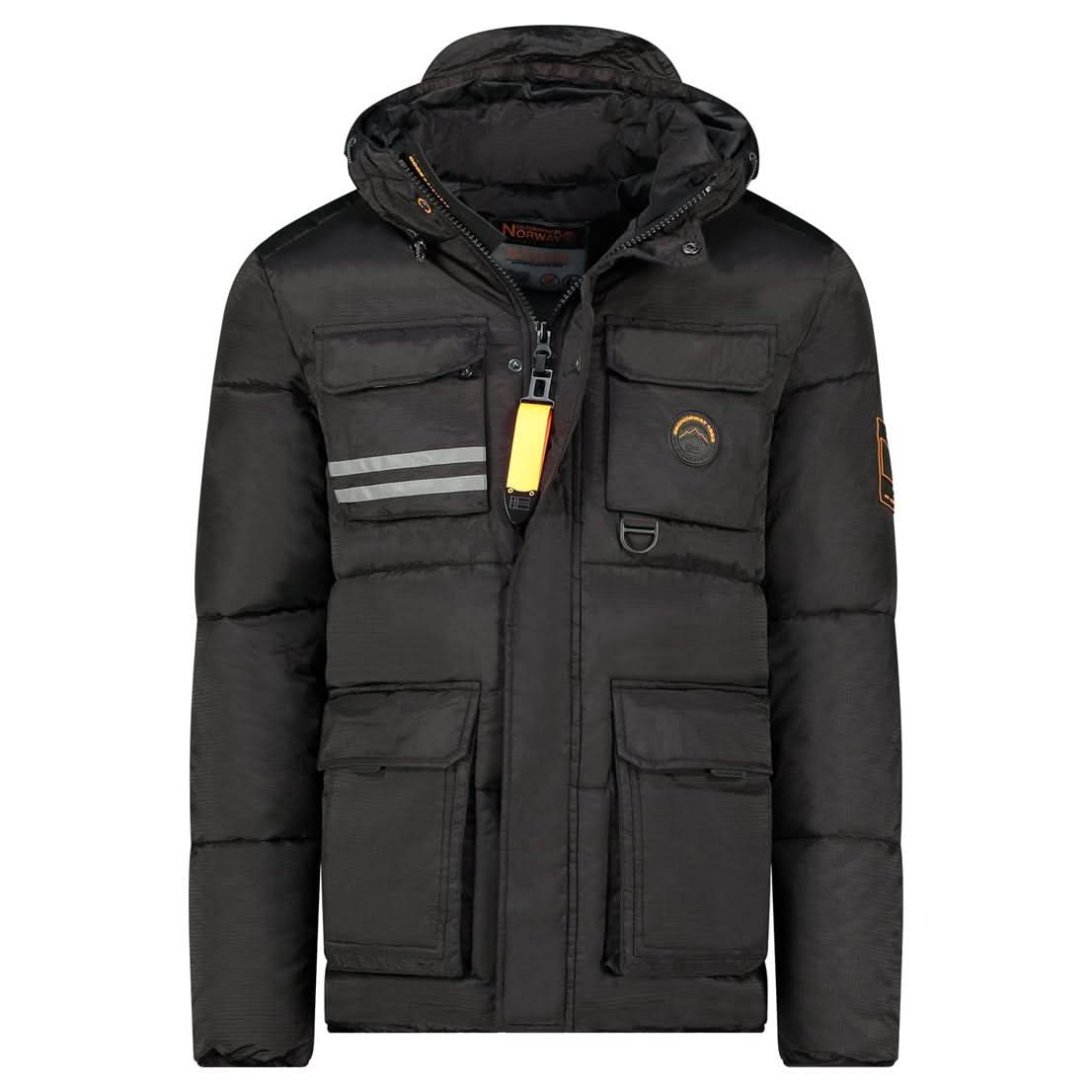 Geographical Norway Dolbary Homme - Parka mit Kapuze und Taschen - Geographical Norway DOLBARY_MEN_NOIR_S_SDB-DOLBARY_MEN_MARINE_S_SDB-DOLBARY_MEN_NOIR_M_SDB-.DOLBARY_MEN_MARINE_M_SDB-DOLBARY_MEN_NOIR_L_SDB-DOLBARY_MEN_MARINE_L_SDB-DOLBARY_MEN_NOIR_XL_SDB-DOLBARY_MEN_MARINE_XL_SDB-DOLBARY_MEN_NOIR_XXL_SDB-DOLBARY_MEN_MARINE_XXL_SDB