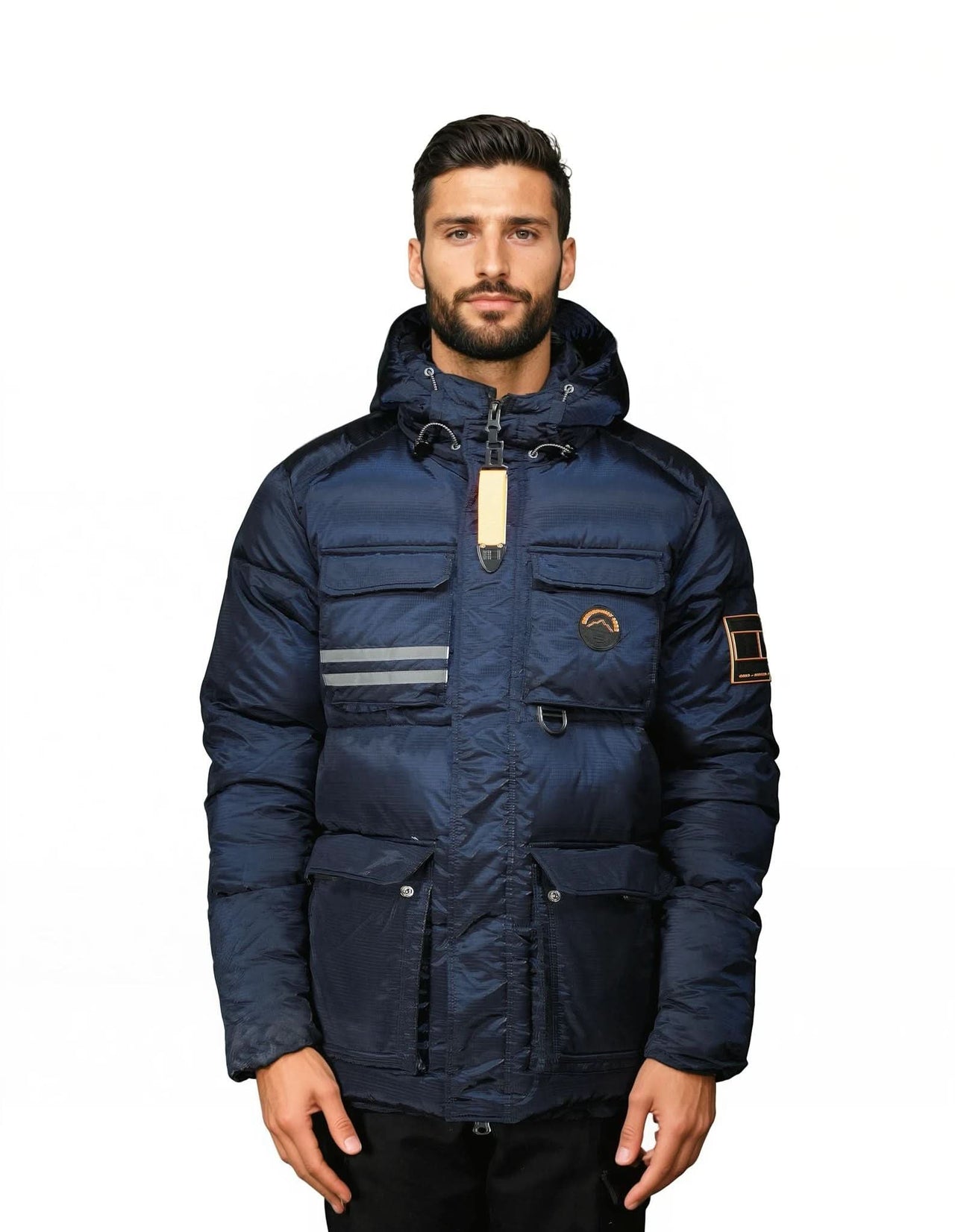 Geographical Norway Dolbary Homme - Parka avec Capuche et Poches - Geographical Norway DOLBARY_MEN_NOIR_S_SDB-DOLBARY_MEN_MARINE_S_SDB-DOLBARY_MEN_NOIR_M_SDB-DOLBARY_MEN_MARINE_M_SDB-DOLBARY_MEN_NOIR_L_SDB-DOLBARY_MEN_MARINE_L_SDB-DOLBARY_MEN_NOIR_XL_SDB-DOLBARY_MEN_MARINE_XL_SDB-DOLBARY_MEN_NOIR_XXL_SDB-DOLBARY_MEN_MARINE_XXL_SDB