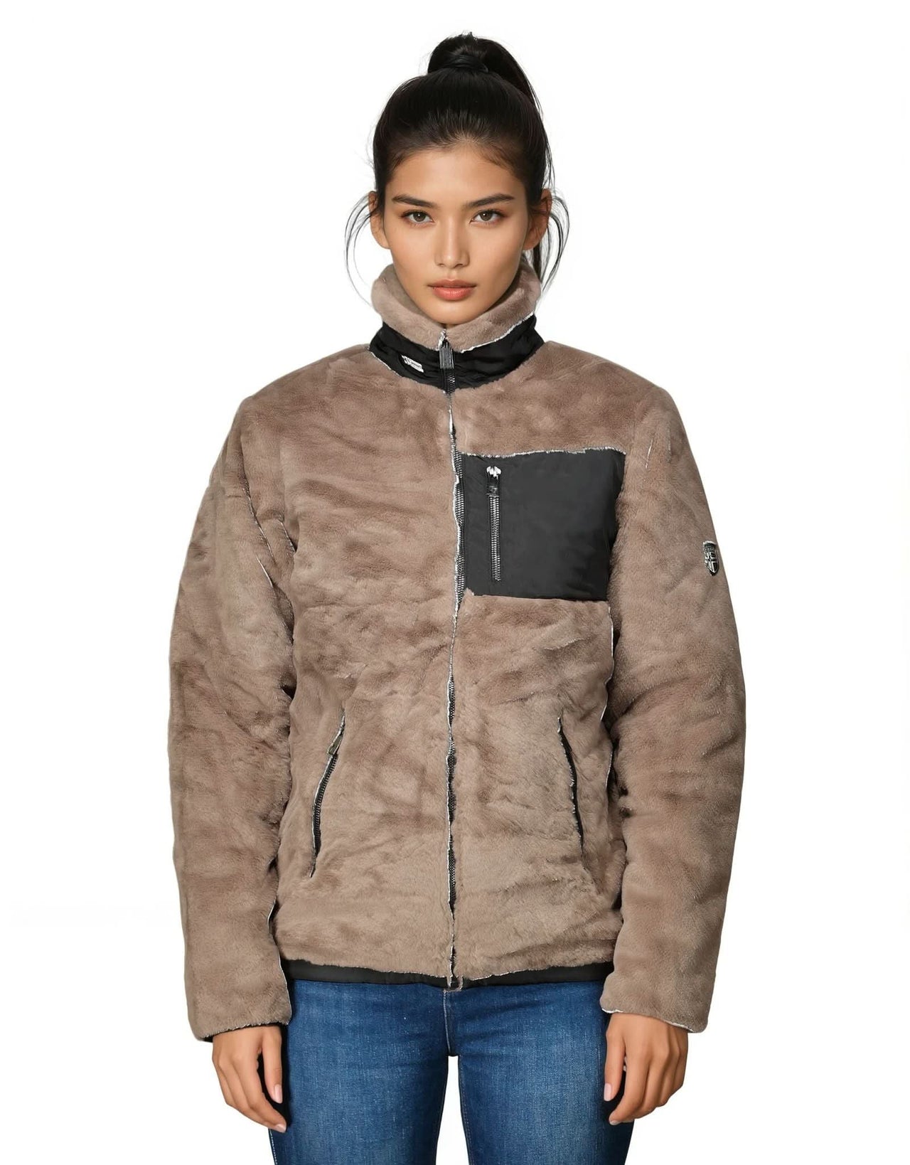 Geographical Norway Dorothee - Woman Fleece - Geographical Norway DOROTHEE_LADY_TAUPE_S_SDB-DOROTHEE_LADY_MARINE_S_SDB-DOROTHEE_LADY_NOIR_S_SDB-DOROTHEE_LADY_TAUPE_M_SDB-DOROTHEE_LADY_MARINE_M_SDB-DOROTHEE_LADY_NOIR_M_SDB-DOROTHEE_LADY_TAUPE_L_SDB-DOROTHEE_LADY_MARINE_L_SDB-DOROTHEE_LADY_NOIR_L_SDB-DOROTHEE_LADY_TAUPE_XL_SDB