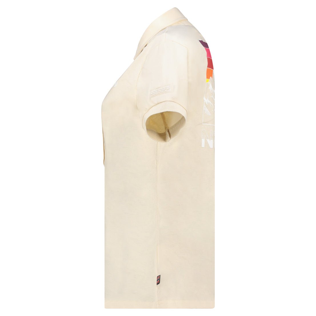 Geographical Norway Kumping Femme - Polo à imprimés avec col boutonné - Geographical Norway KUMPING_LADY_CREME_S_SDB-KUMPING_LADY_CREME_M_SDB-KUMPING_LADY_CREME_L_SDB-KUMPING_LADY_CREME_XL_SDB-KUMPING_LADY_CREME_XXL_SDB-KUMPING_LADY_VIOLET_S_SDB-KUMPING_LADY_VIOLET_M_SDB-KUMPING_LADY_VIOLET_L_SDB-KUMPING_LADY_VIOLET_XL_SDB-KUMPING_LADY_VIOLET_XXL_SDB