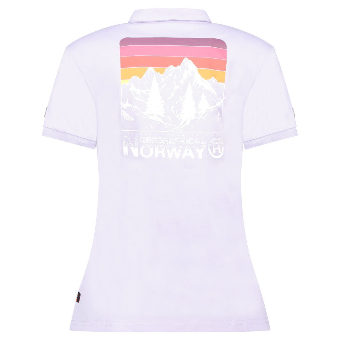 Geographical Norway Kumping Damen - Bedrucktes Poloshirt mit Button-Down-Kragen - Geographical Norway KUMPING_LADY_CREME_S_SDB-KUMPING_LADY_CREME_M_SDB-KUMPING_LADY_CREME_L_SDB-.KUMPING_LADY_CREME_XL_SDB-KUMPING_LADY_CREME_XXL_SDB-KUMPING_LADY_VIOLET_S_SDB-KUMPING_LADY_VIOLET_M_SDB-KUMPING_LADY_VIOLET_L_SDB-KUMPING_LADY_VIOLET_XL_SDB-KUMPING_LADY_VIOLET_XXL_SDB