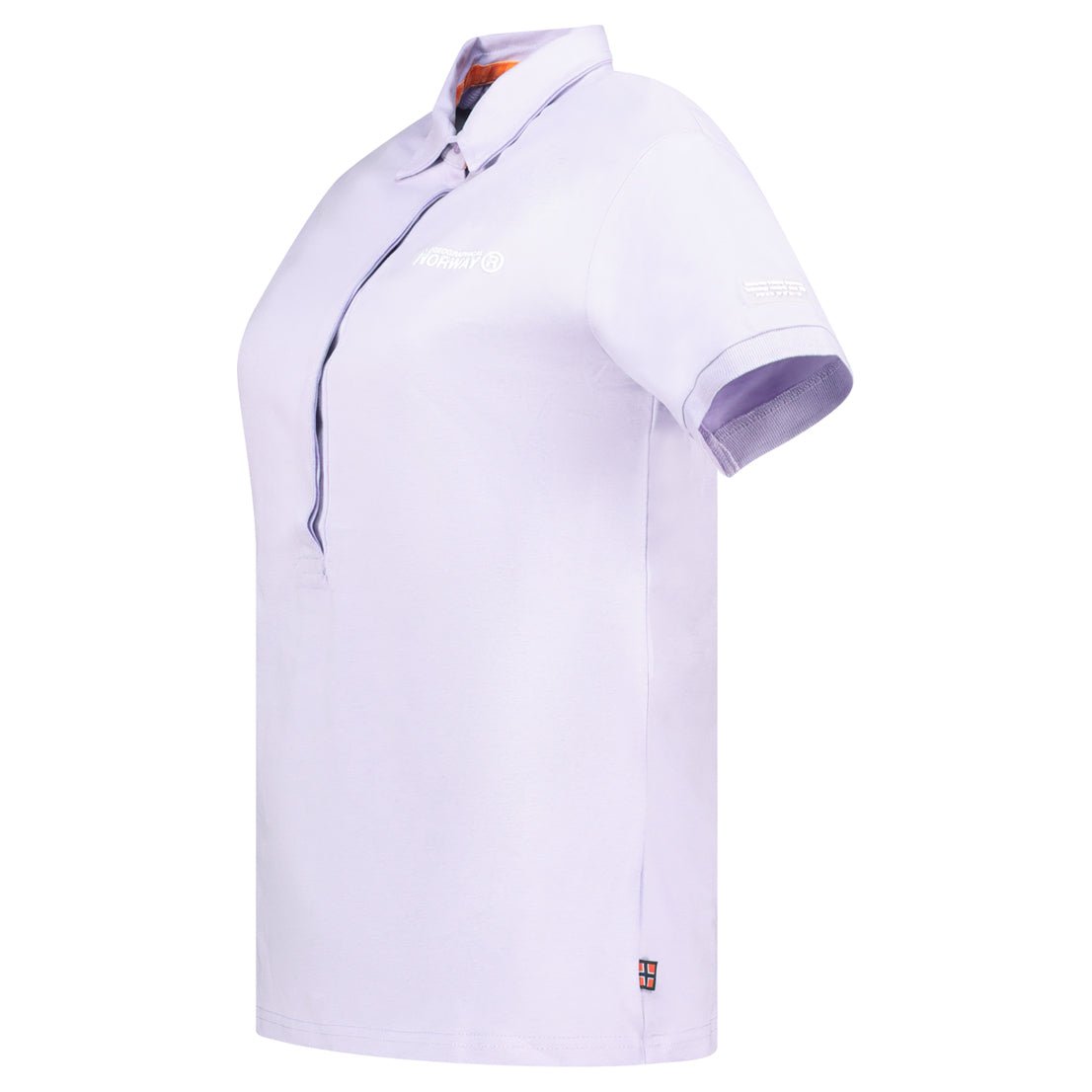 Geographical Norway Kumping Femme - Polo à imprimés avec col boutonné - Geographical Norway KUMPING_LADY_CREME_S_SDB-KUMPING_LADY_CREME_M_SDB-KUMPING_LADY_CREME_L_SDB-KUMPING_LADY_CREME_XL_SDB-KUMPING_LADY_CREME_XXL_SDB-KUMPING_LADY_VIOLET_S_SDB-KUMPING_LADY_VIOLET_M_SDB-KUMPING_LADY_VIOLET_L_SDB-KUMPING_LADY_VIOLET_XL_SDB-KUMPING_LADY_VIOLET_XXL_SDB